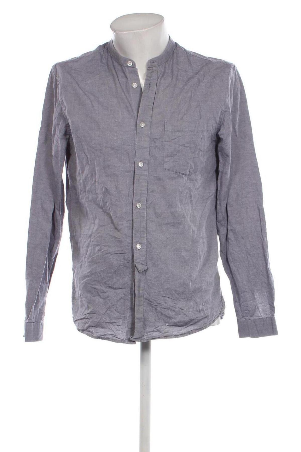 Ανδρικό πουκάμισο H&M, Μέγεθος M, Χρώμα Μπλέ, Τιμή 8,97 €
