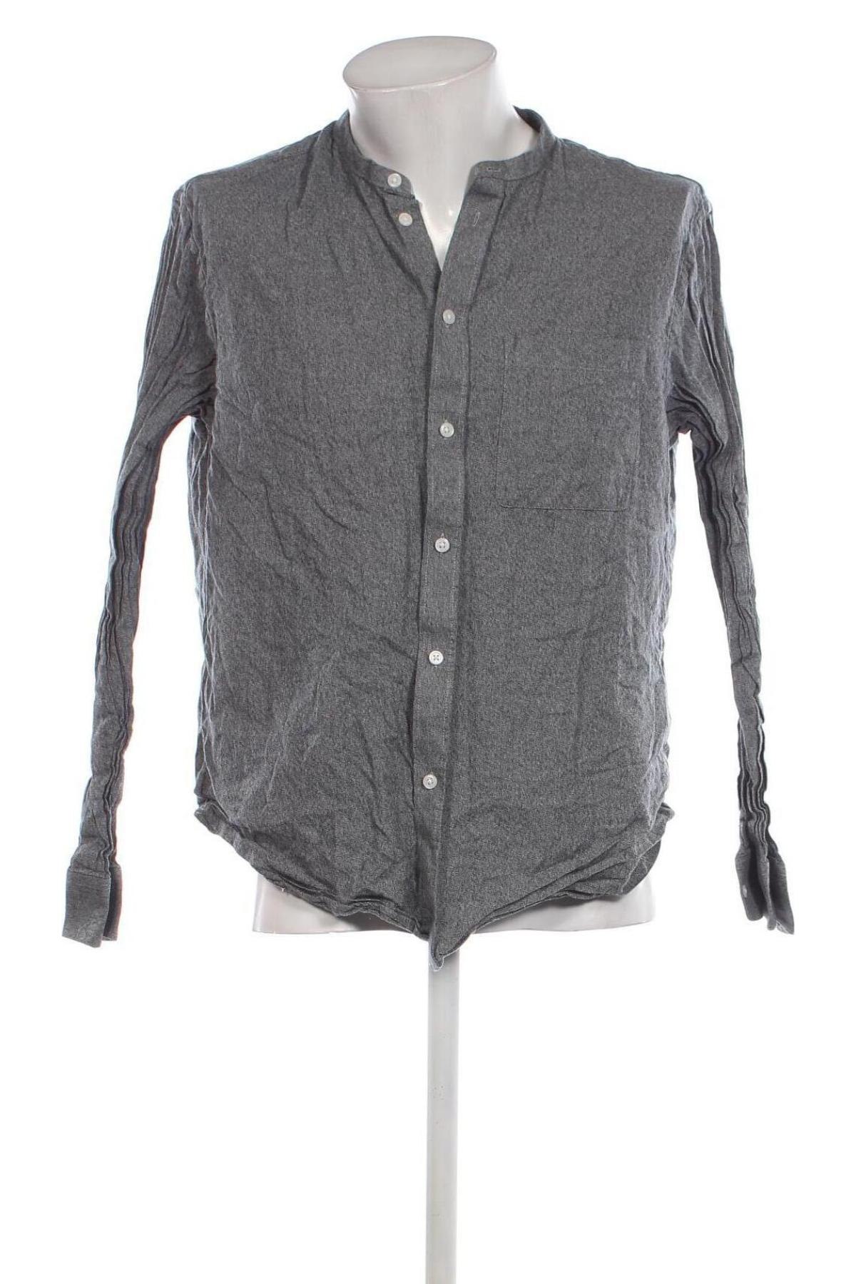 Ανδρικό πουκάμισο H&M, Μέγεθος L, Χρώμα Μπλέ, Τιμή 9,87 €