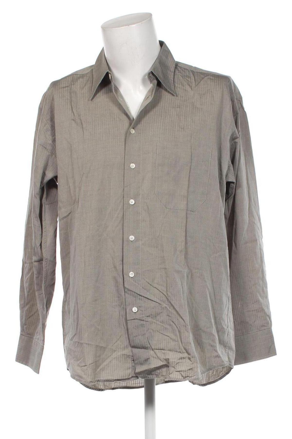 Ανδρικό πουκάμισο Hatico, Μέγεθος XL, Χρώμα Γκρί, Τιμή 10,76 €