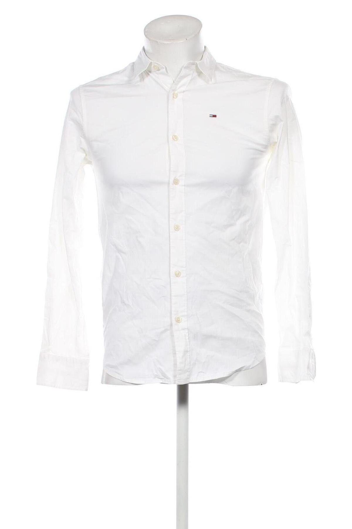 Мъжка риза Hilfiger Denim, Размер S, Цвят Бял, Цена 41,25 лв.