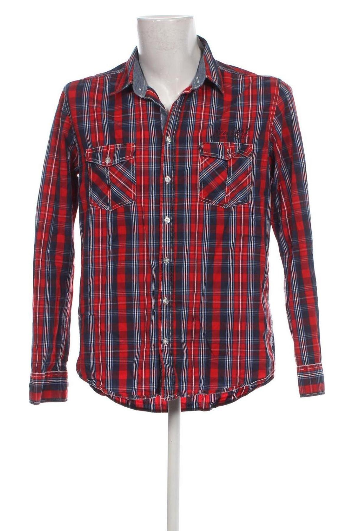 Ανδρικό πουκάμισο Identic, Μέγεθος L, Χρώμα Πολύχρωμο, Τιμή 8,97 €