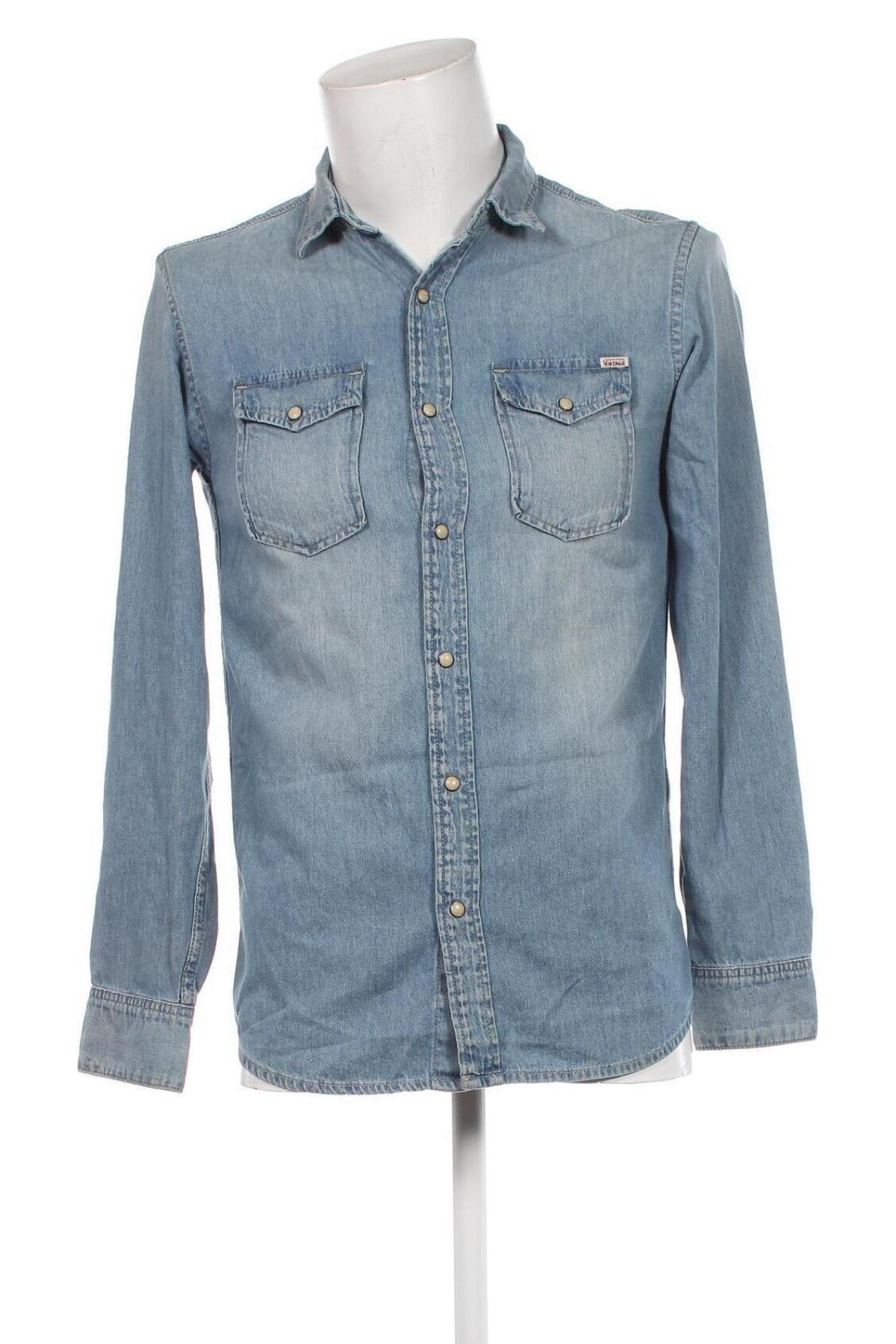 Herrenhemd Jack & Jones, Größe S, Farbe Blau, Preis 11,83 €