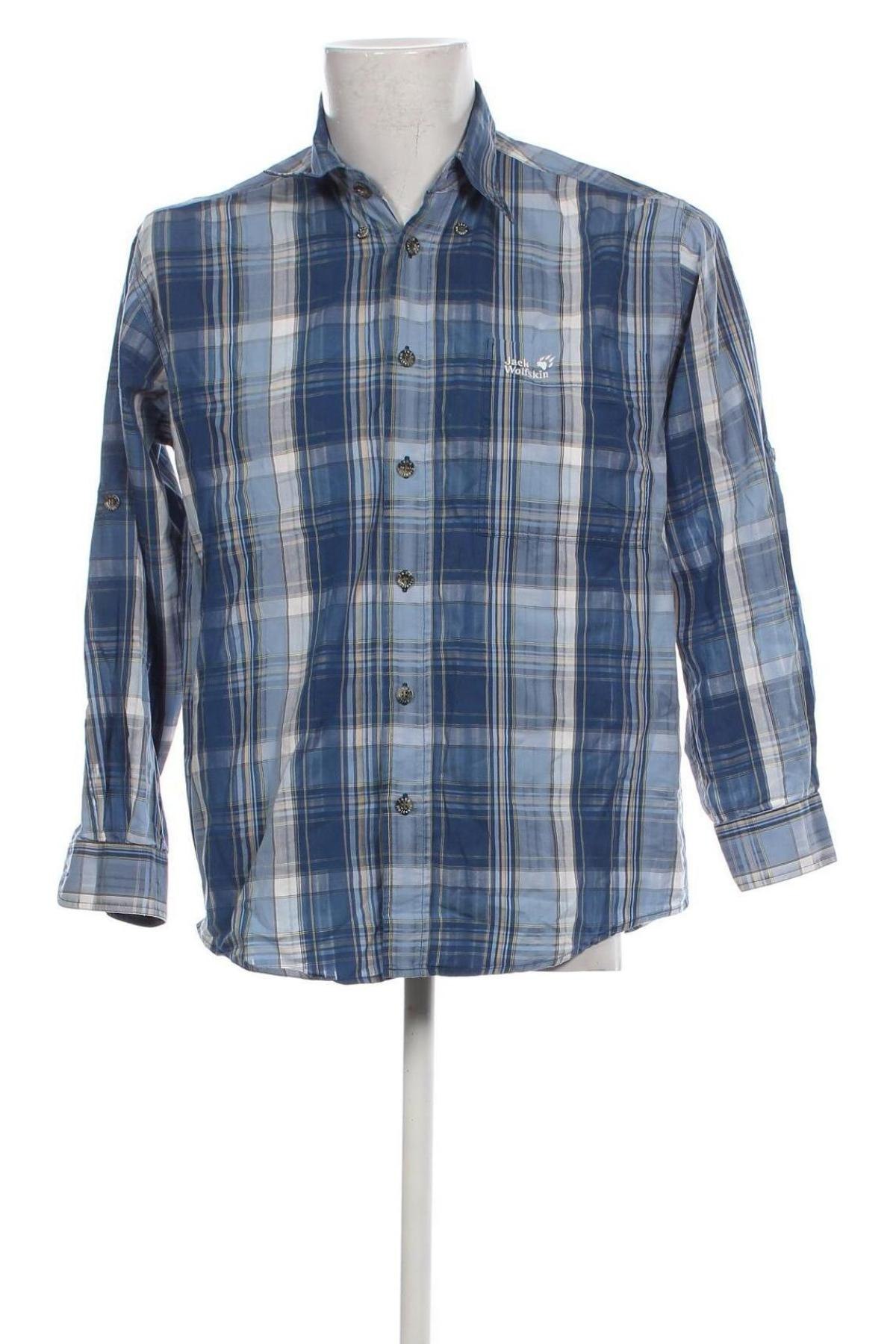 Pánská košile  Jack Wolfskin, Velikost S, Barva Modrá, Cena  482,00 Kč