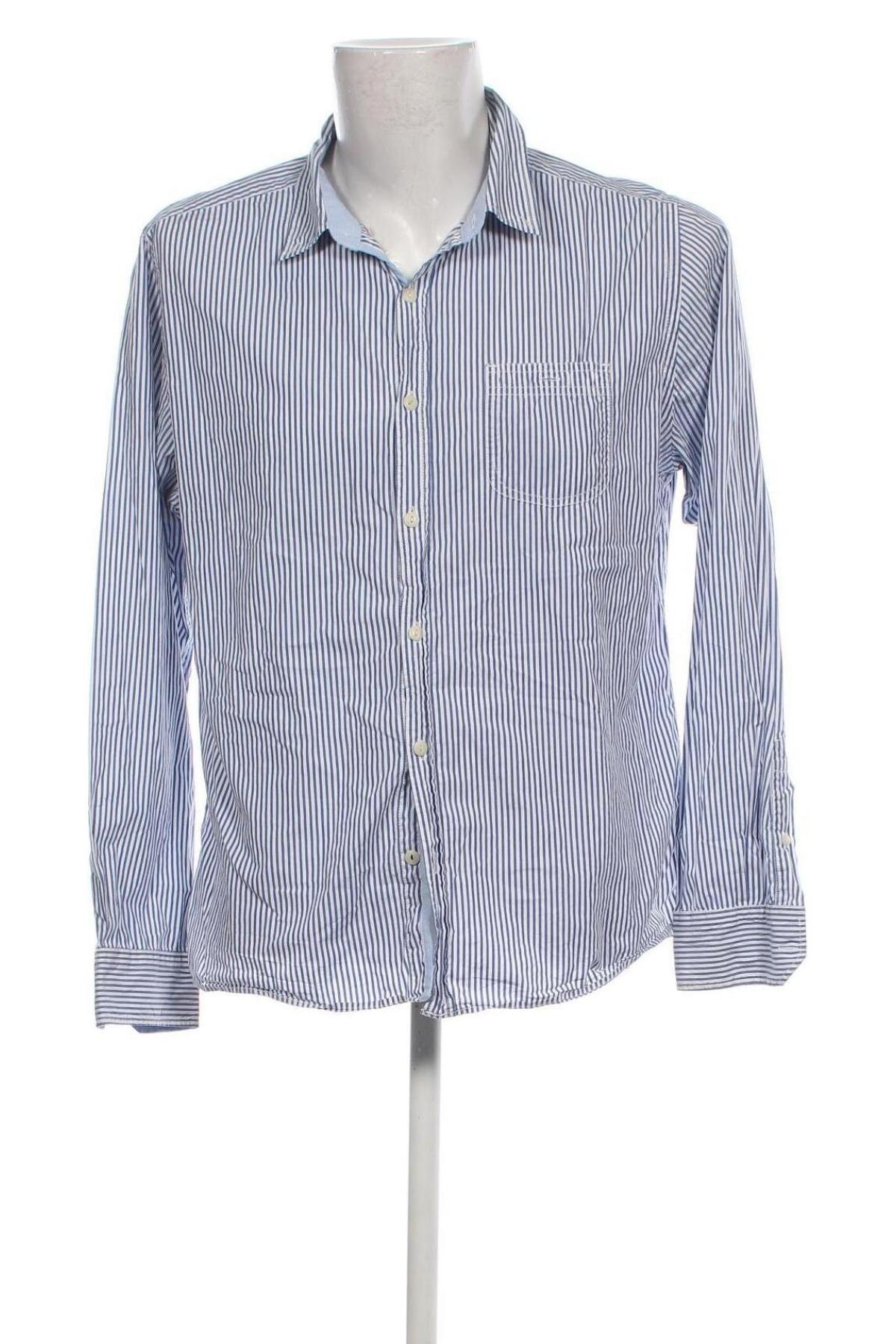 Ανδρικό πουκάμισο Just Jeans, Μέγεθος M, Χρώμα Πολύχρωμο, Τιμή 10,52 €
