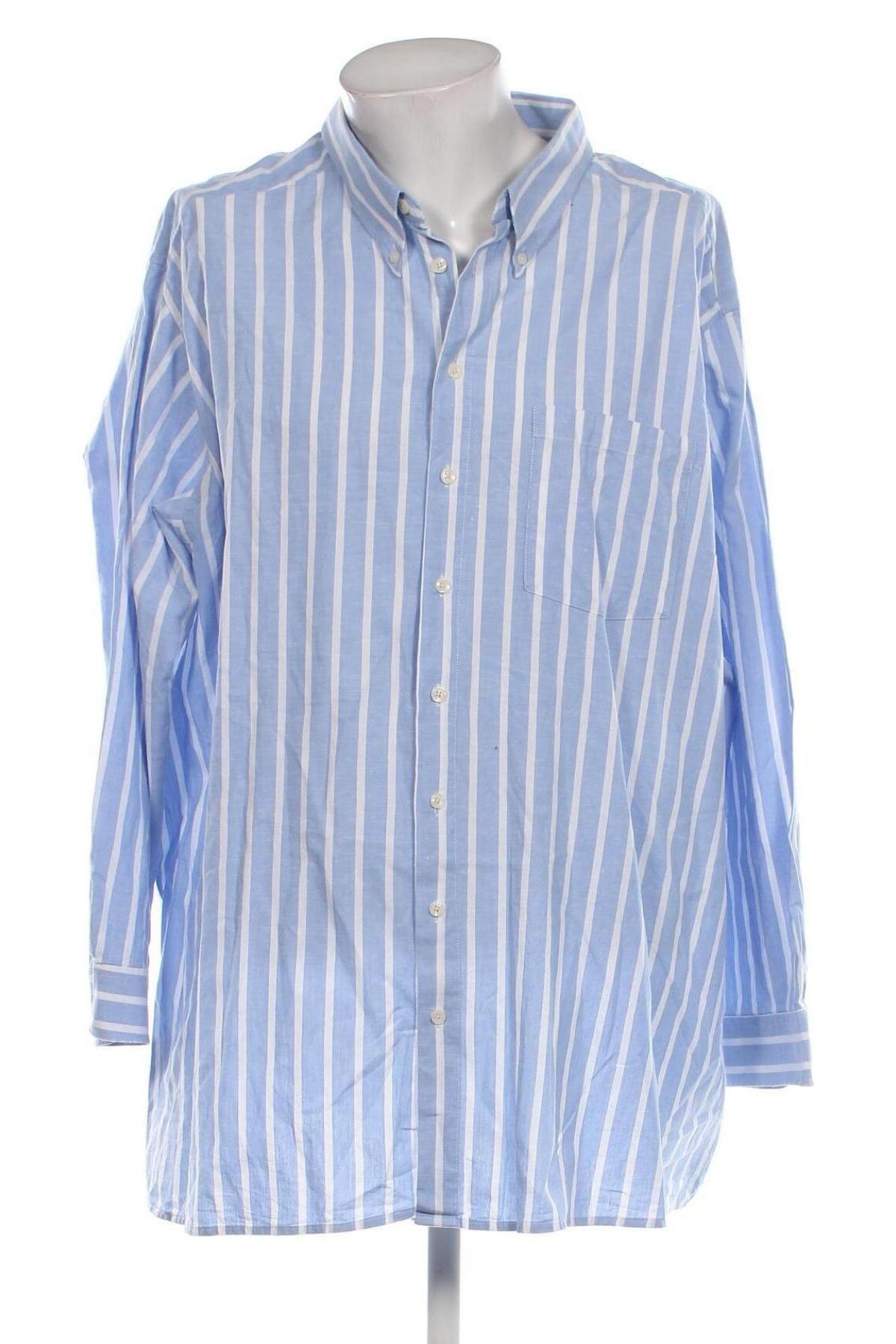 Ανδρικό πουκάμισο MW, Μέγεθος 3XL, Χρώμα Μπλέ, Τιμή 9,87 €