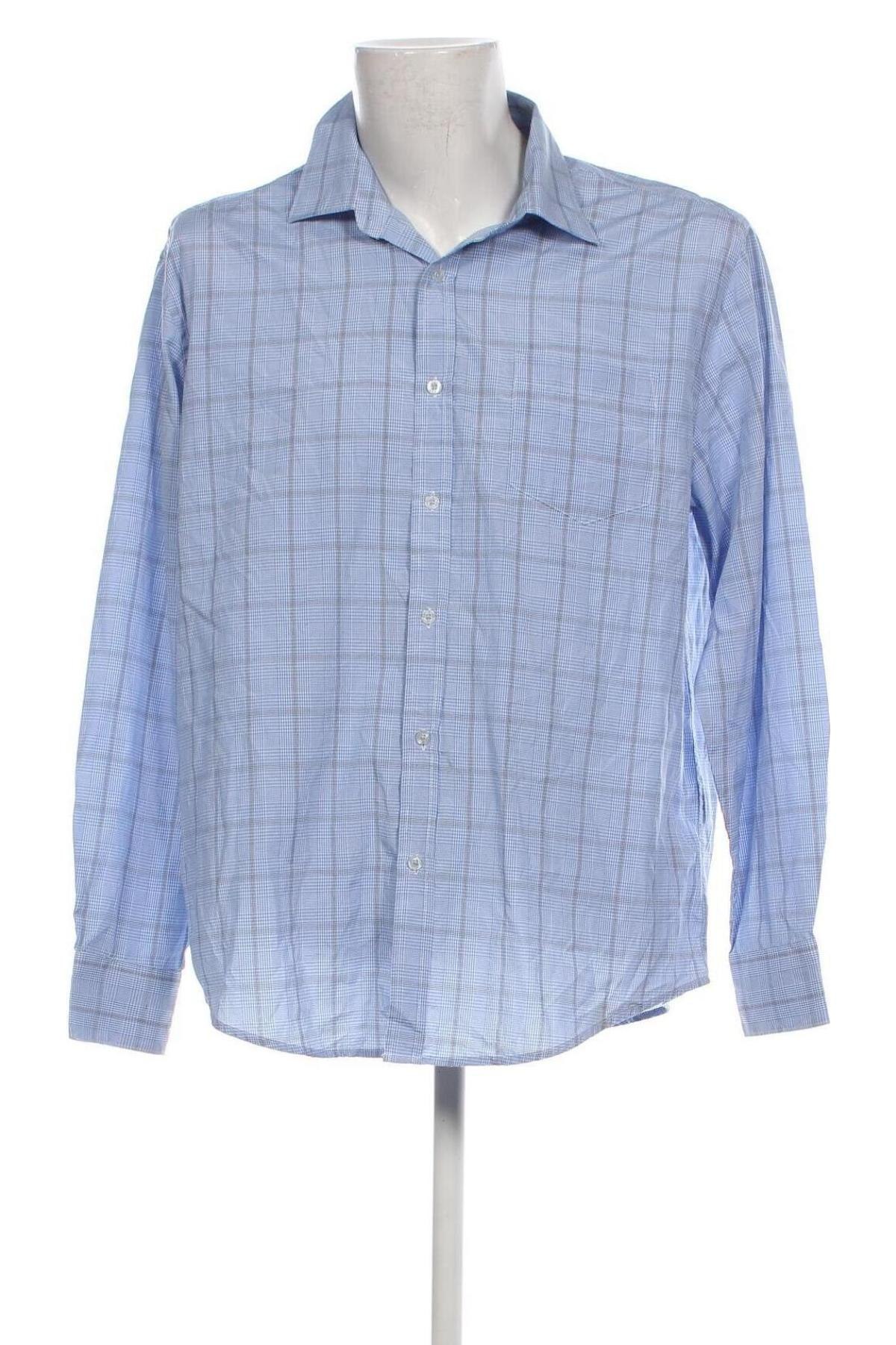 Herrenhemd Marcel Battiston, Größe XL, Farbe Blau, Preis 12,11 €