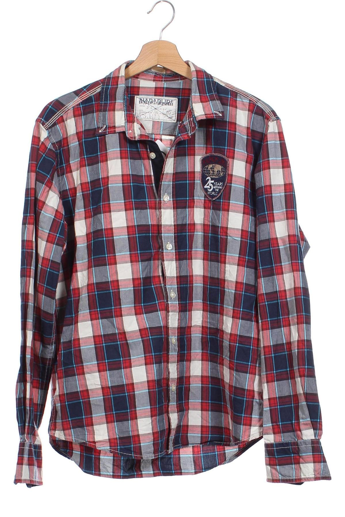 Ανδρικό πουκάμισο Napapijri, Μέγεθος XL, Χρώμα Πολύχρωμο, Τιμή 46,39 €