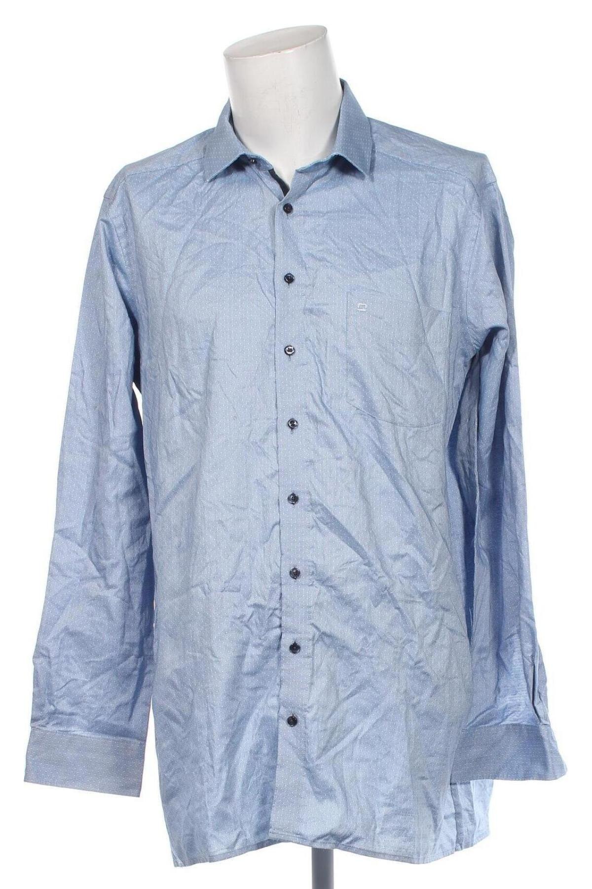 Мъжка риза Olymp, Размер XXL, Цвят Син, Цена 30,25 лв.