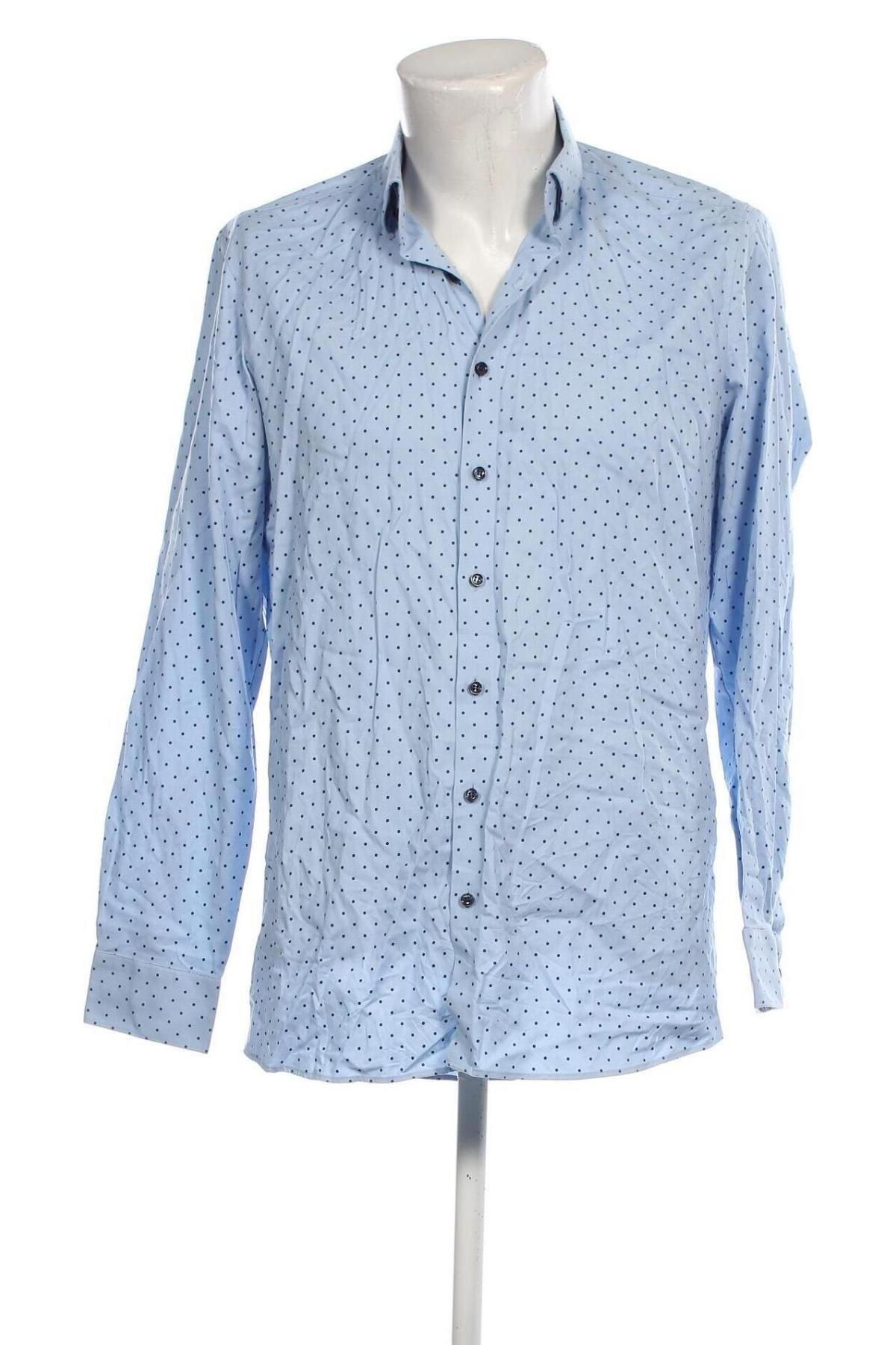 Herrenhemd Olymp, Größe S, Farbe Blau, Preis € 21,05