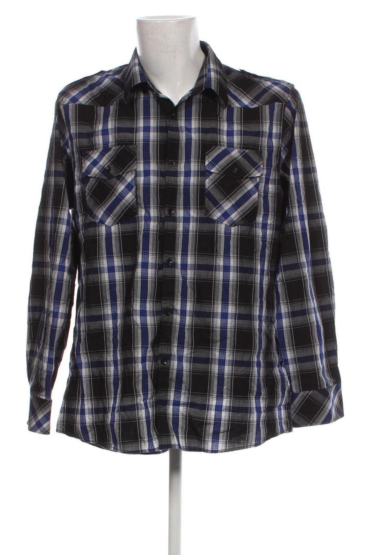 Ανδρικό πουκάμισο Pre End, Μέγεθος XXL, Χρώμα Πολύχρωμο, Τιμή 8,07 €
