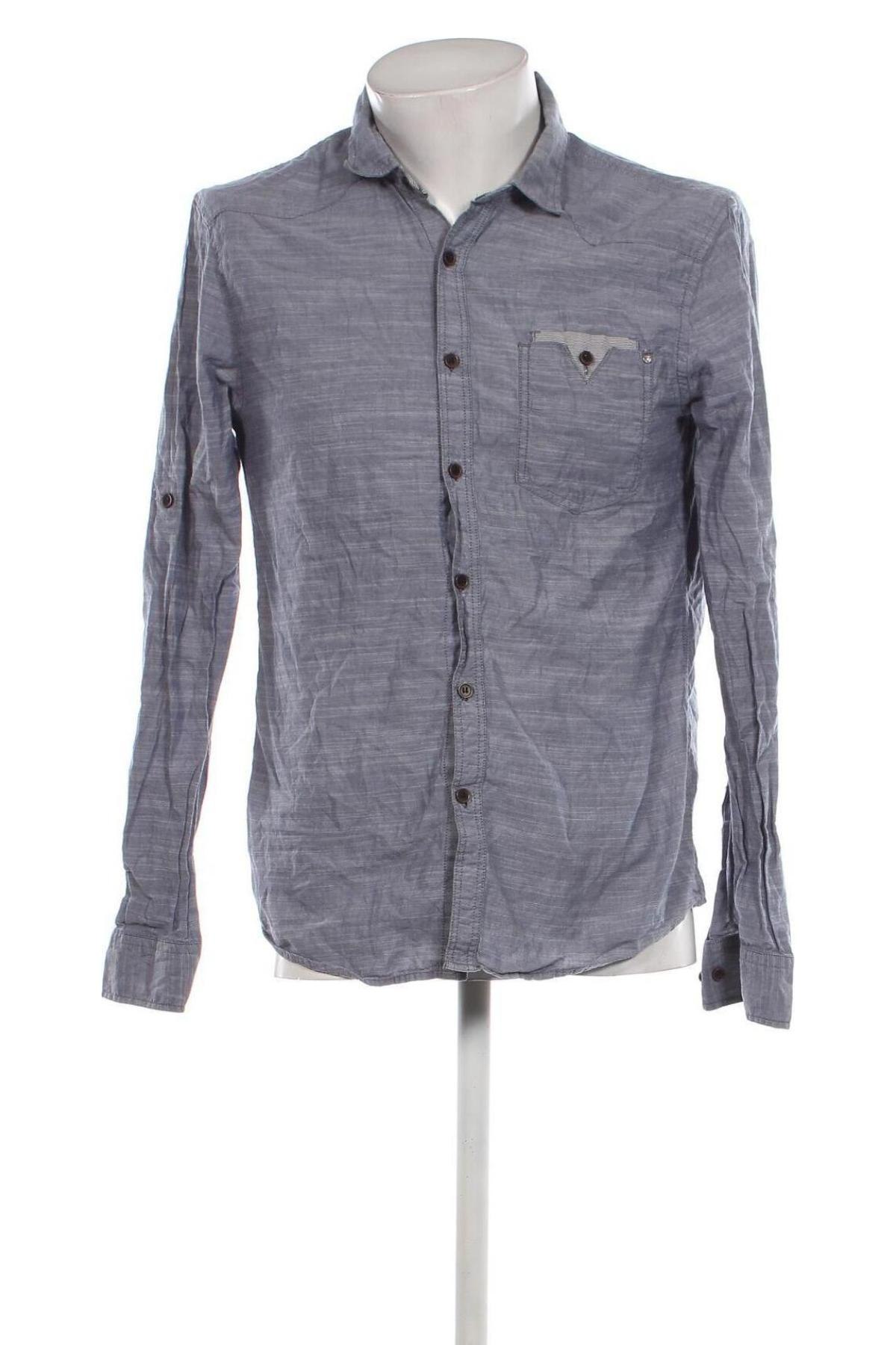 Herrenhemd Reserved, Größe M, Farbe Blau, Preis € 10,09