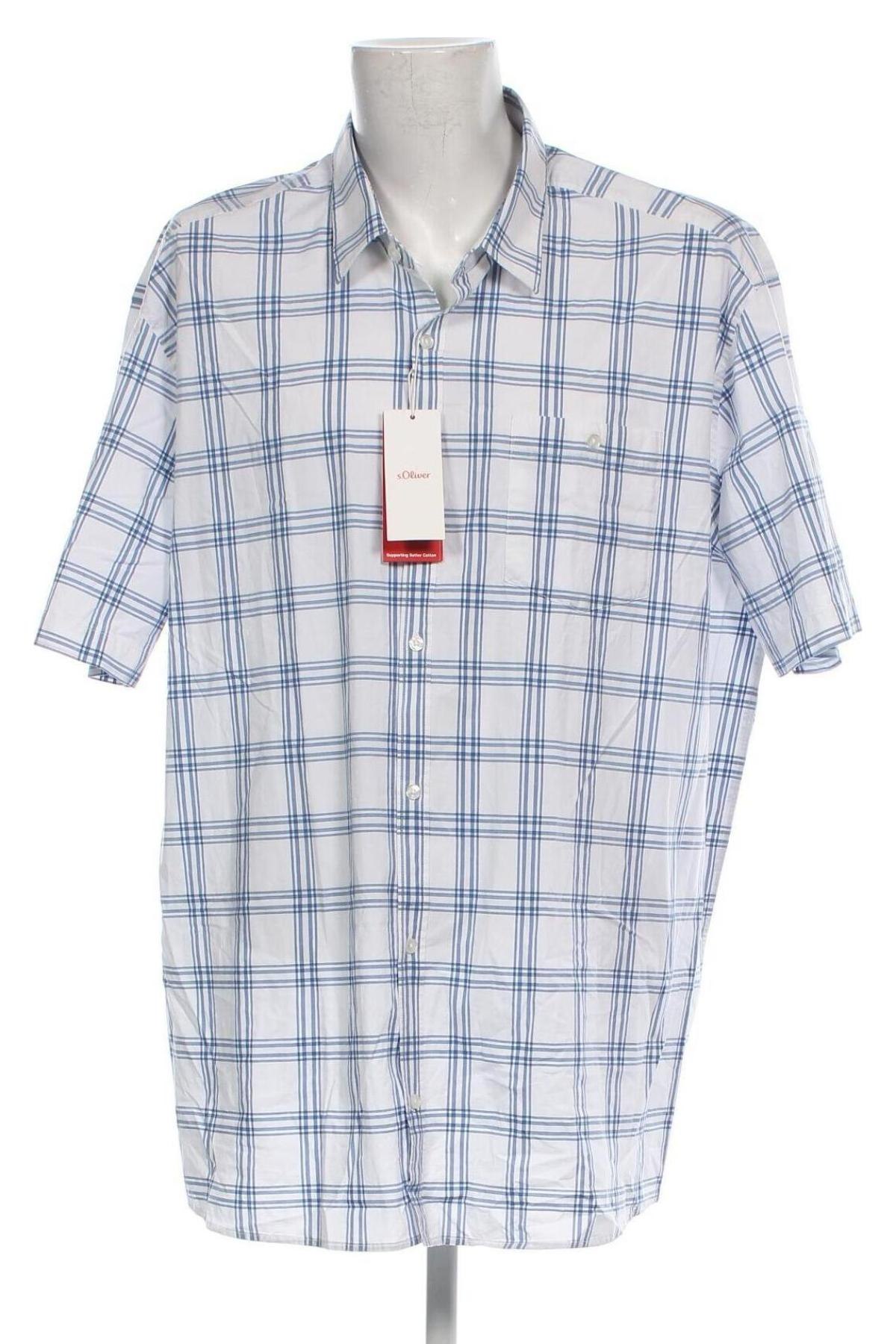 Мъжка риза S.Oliver, Размер 4XL, Цвят Многоцветен, Цена 73,15 лв.