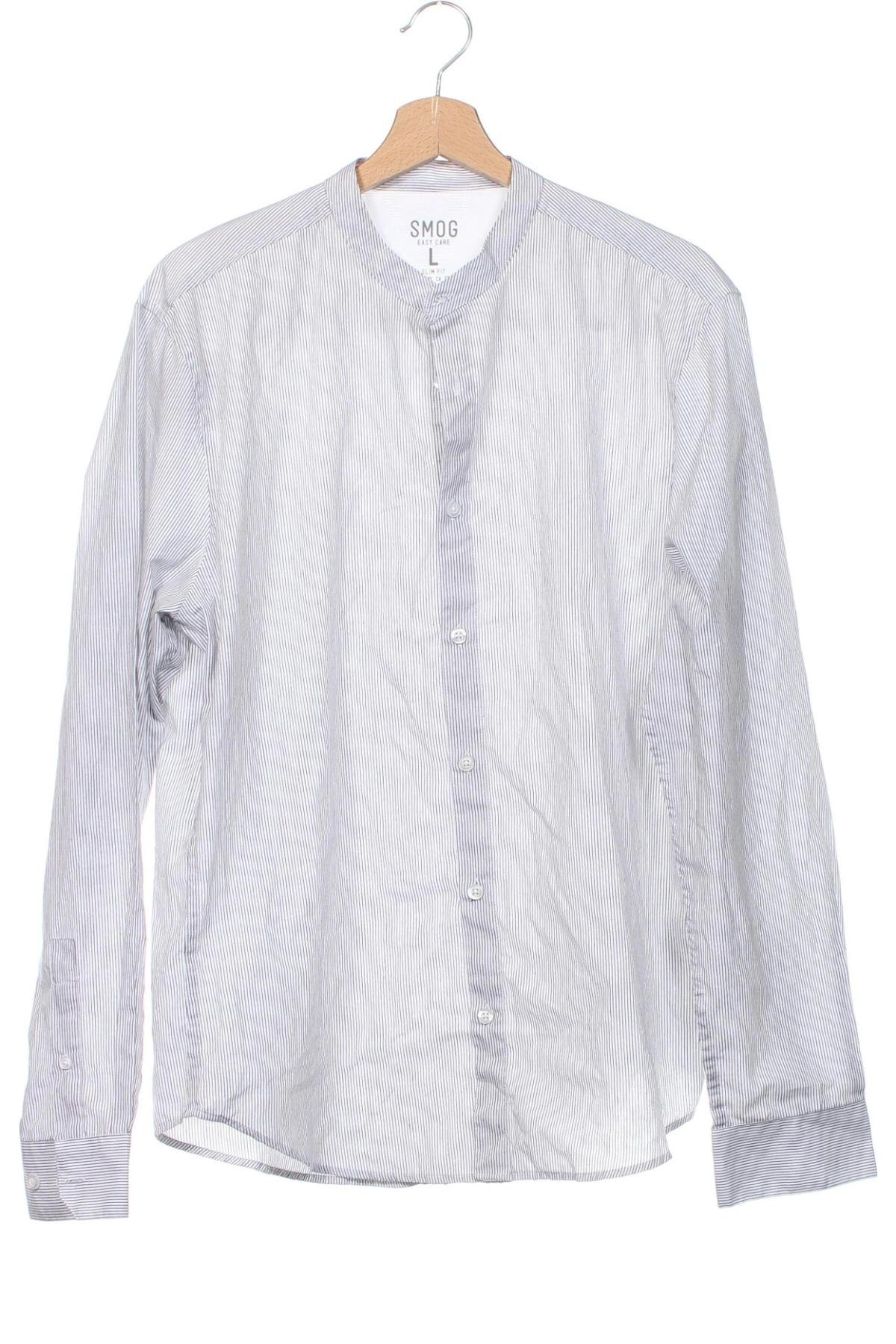 Herrenhemd Smog, Größe L, Farbe Weiß, Preis € 11,10