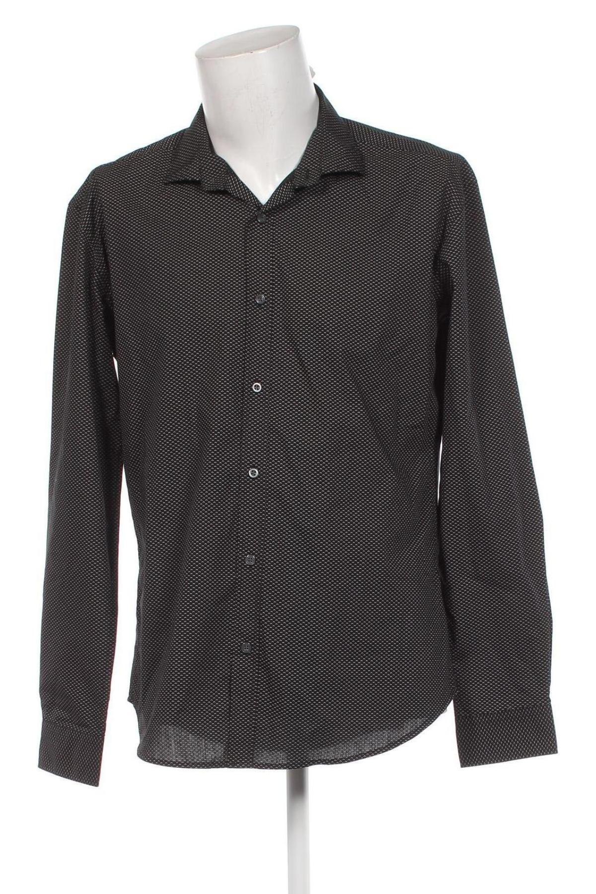 Мъжка риза Smog, Размер XL, Цвят Черен, Цена 17,40 лв.