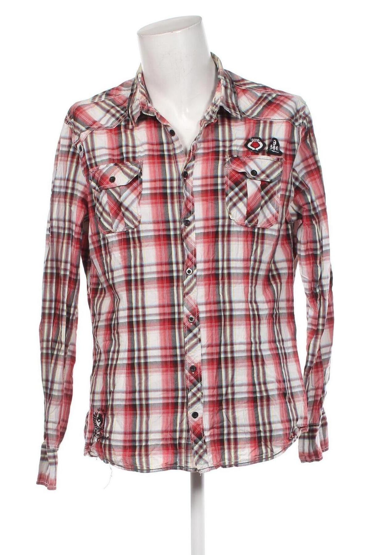 Ανδρικό πουκάμισο Sublevel, Μέγεθος XXL, Χρώμα Πολύχρωμο, Τιμή 10,76 €