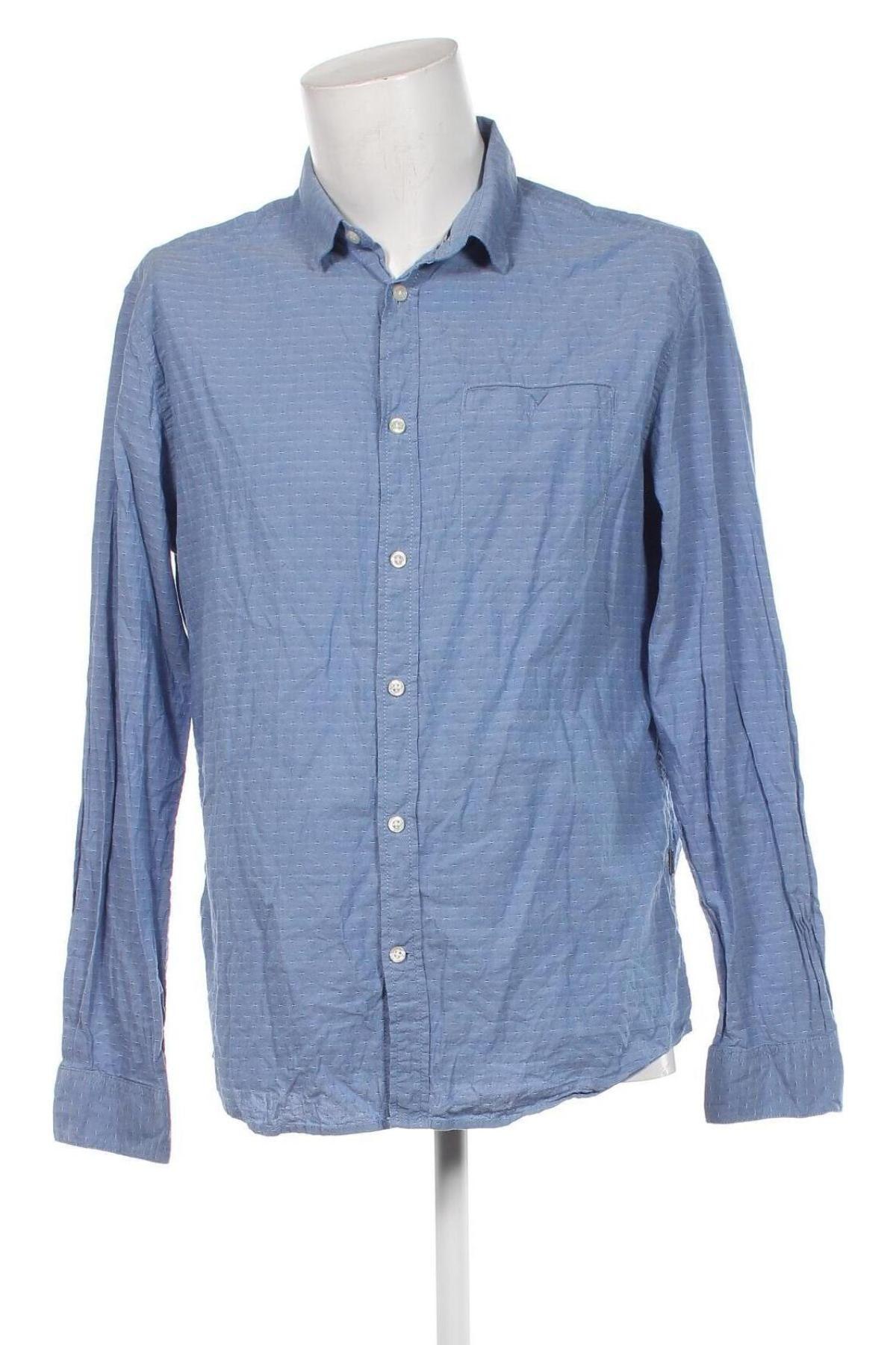 Мъжка риза Tom Tailor, Размер XL, Цвят Син, Цена 20,40 лв.