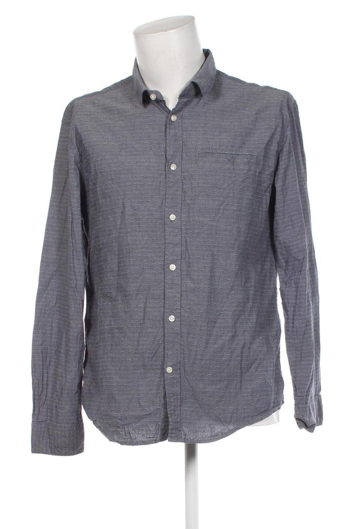 Мъжка риза Tom Tailor, Размер XL, Цвят Сив, Цена 20,40 лв.