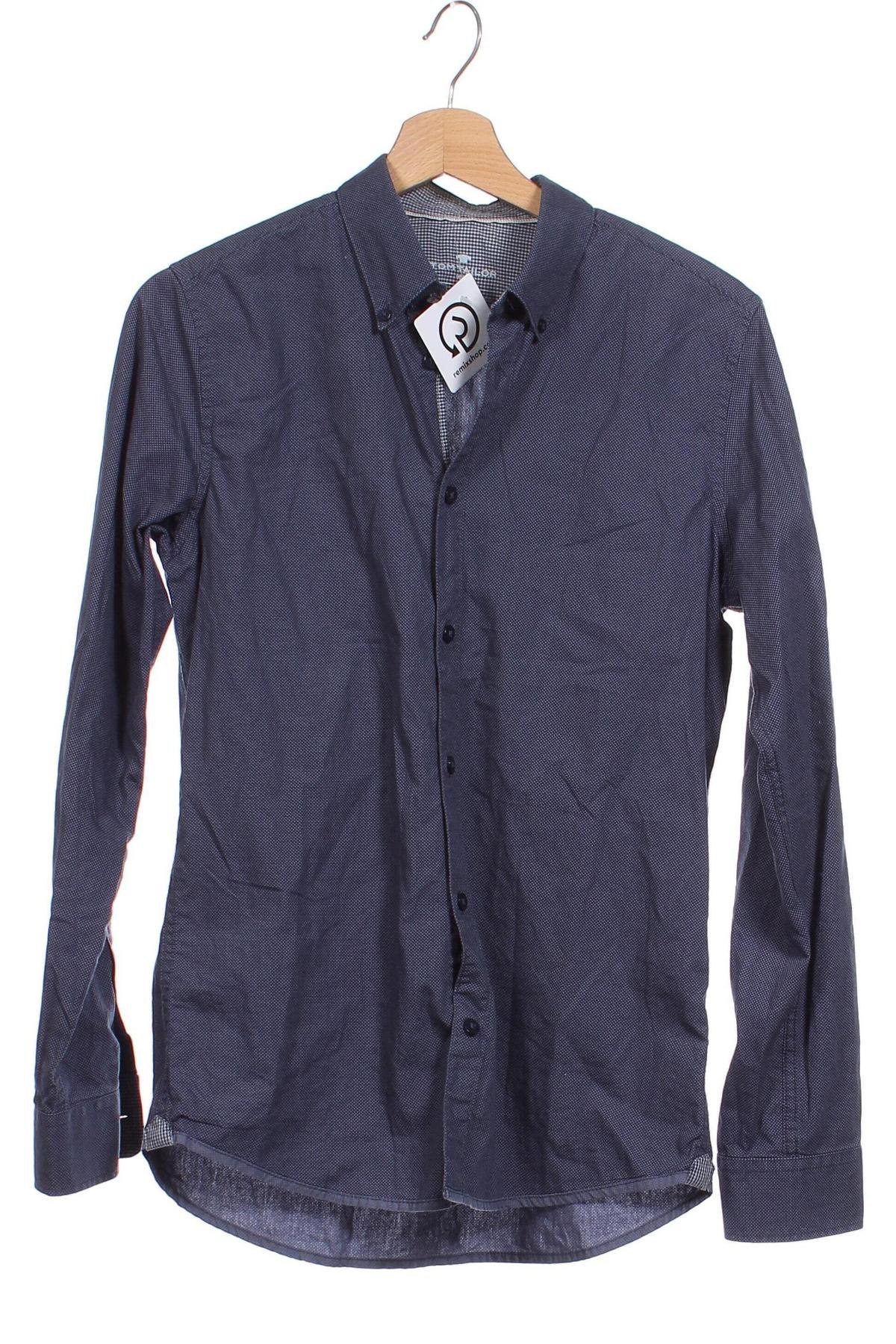 Herrenhemd Tom Tailor, Größe S, Farbe Blau, Preis 11,83 €