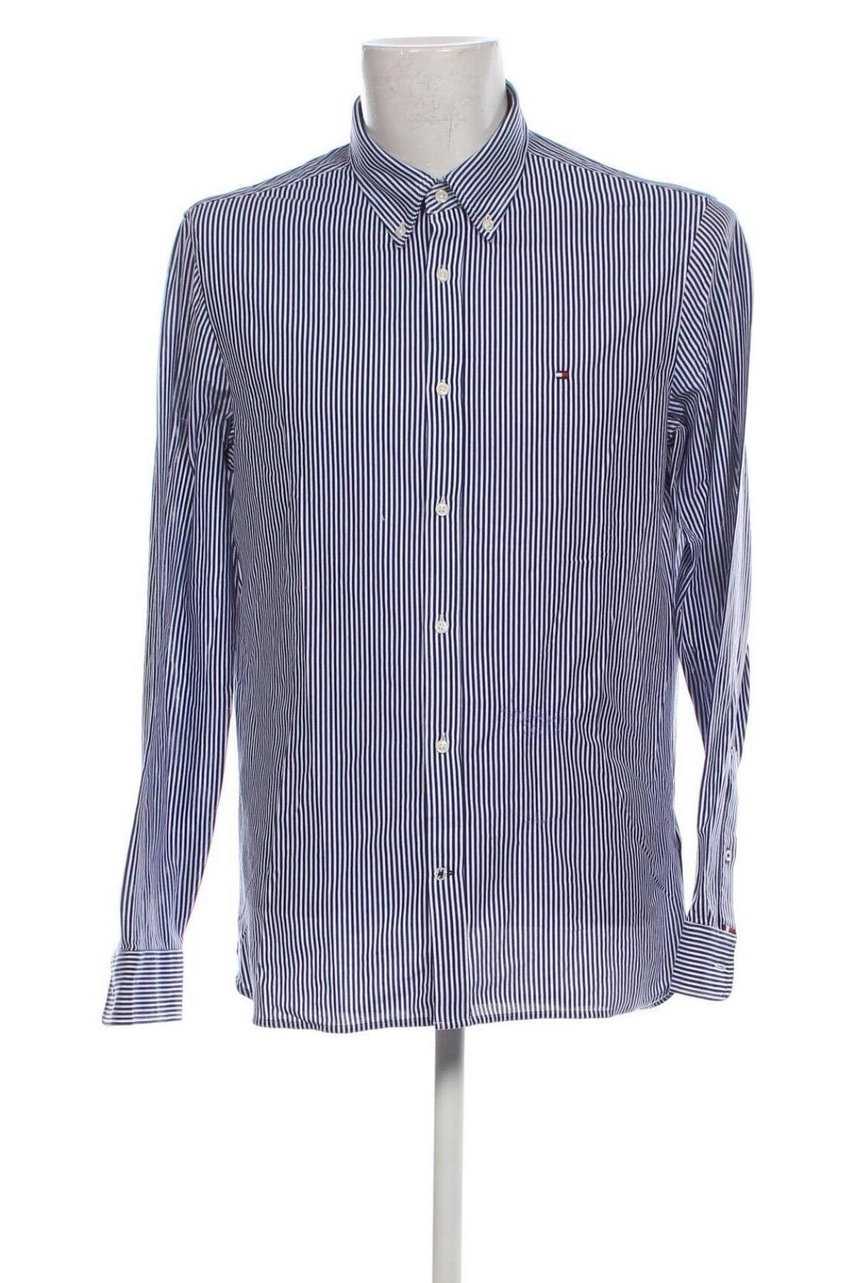 Herrenhemd Tommy Hilfiger, Größe XL, Farbe Blau, Preis € 28,70