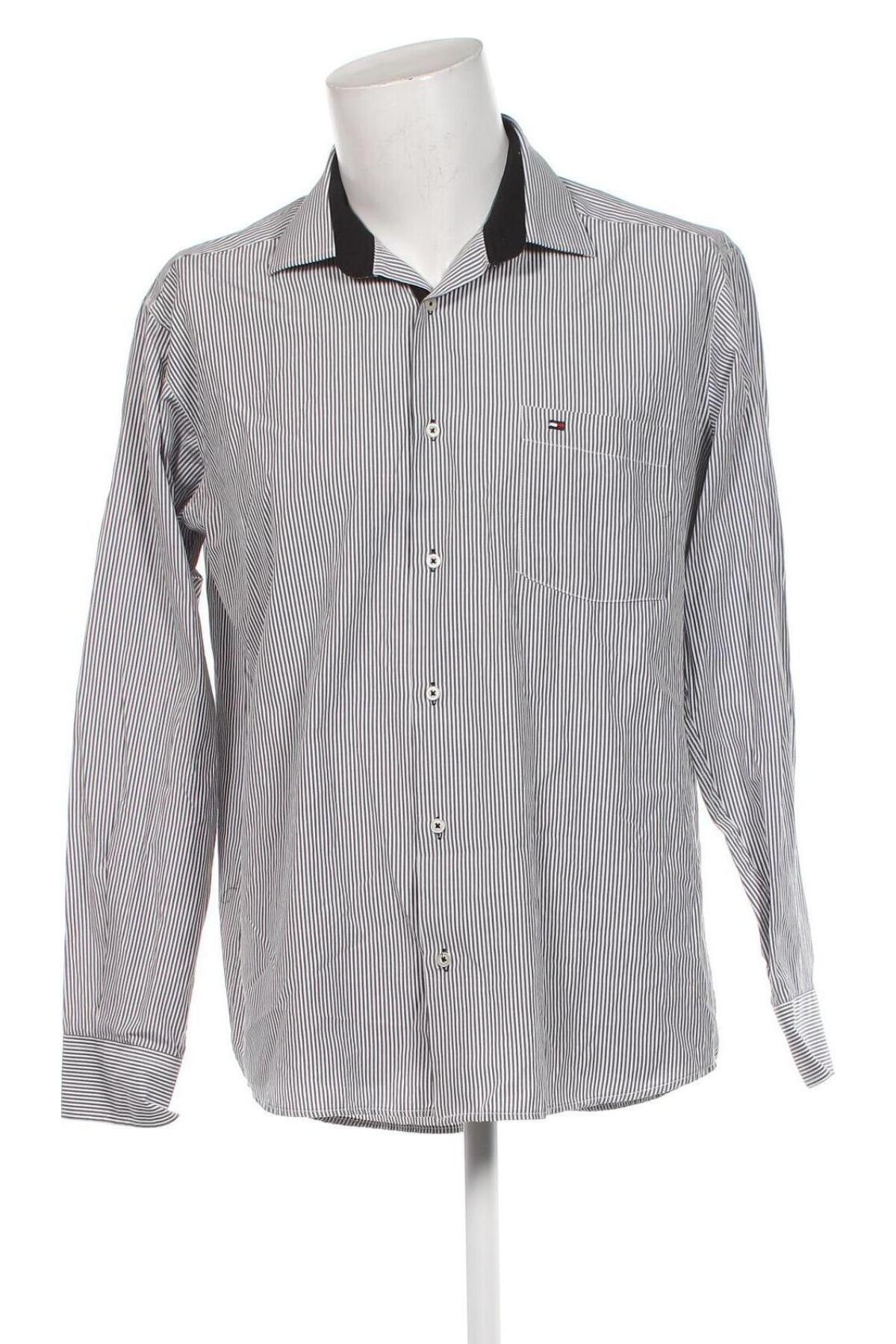 Мъжка риза Tommy Hilfiger, Размер L, Цвят Многоцветен, Цена 41,25 лв.