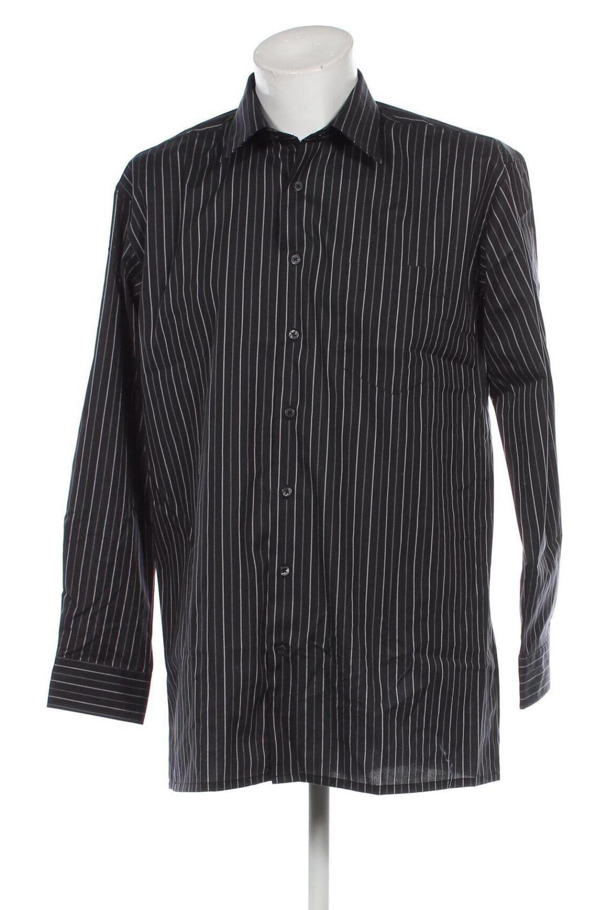 Мъжка риза Umberto Rosetti, Размер XL, Цвят Черен, Цена 20,40 лв.