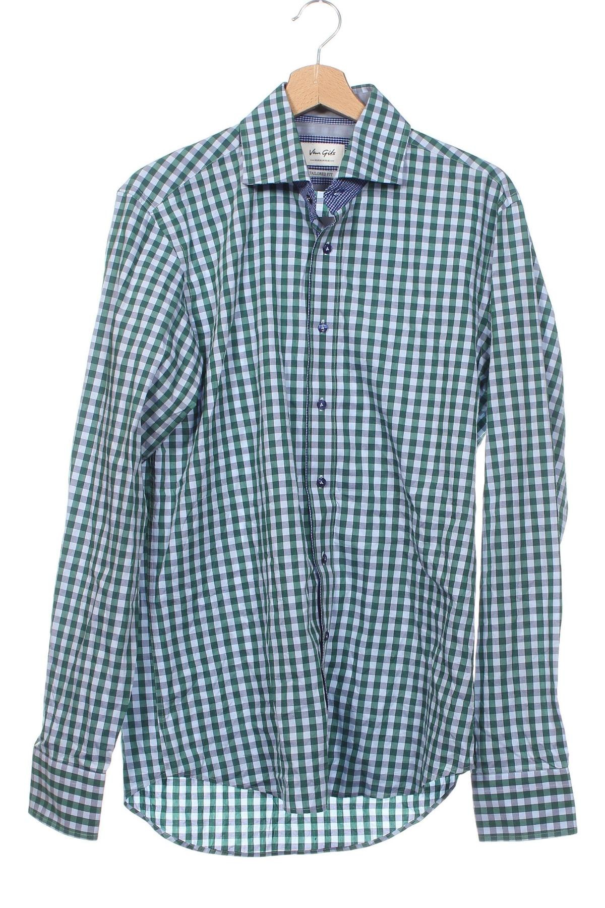 Мъжка риза Van Gils, Размер M, Цвят Многоцветен, Цена 22,00 лв.