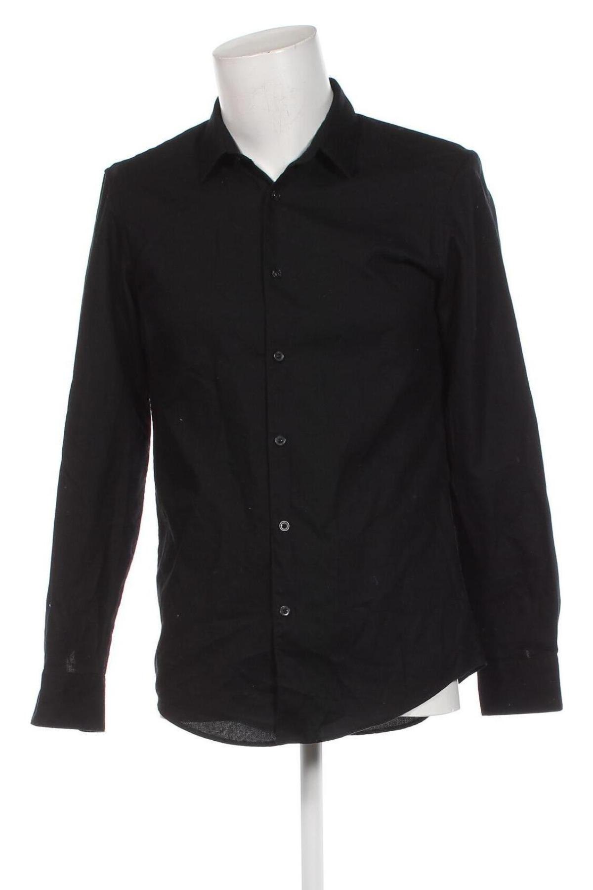 Pánska košeľa  Zara, Veľkosť M, Farba Čierna, Cena  19,28 €