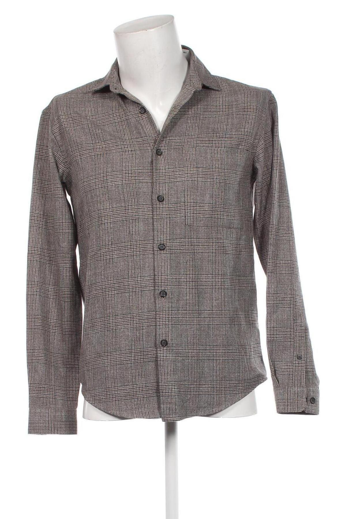 Ανδρικό πουκάμισο Zara, Μέγεθος S, Χρώμα Γκρί, Τιμή 10,52 €