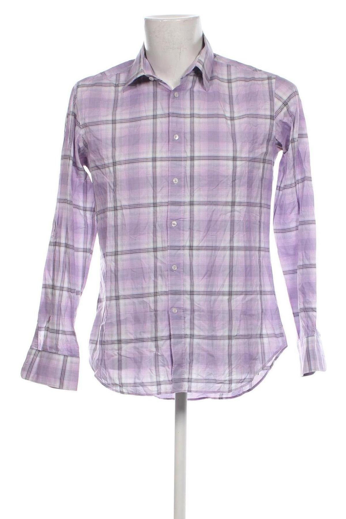 Мъжка риза Zara Man, Размер M, Цвят Многоцветен, Цена 17,00 лв.