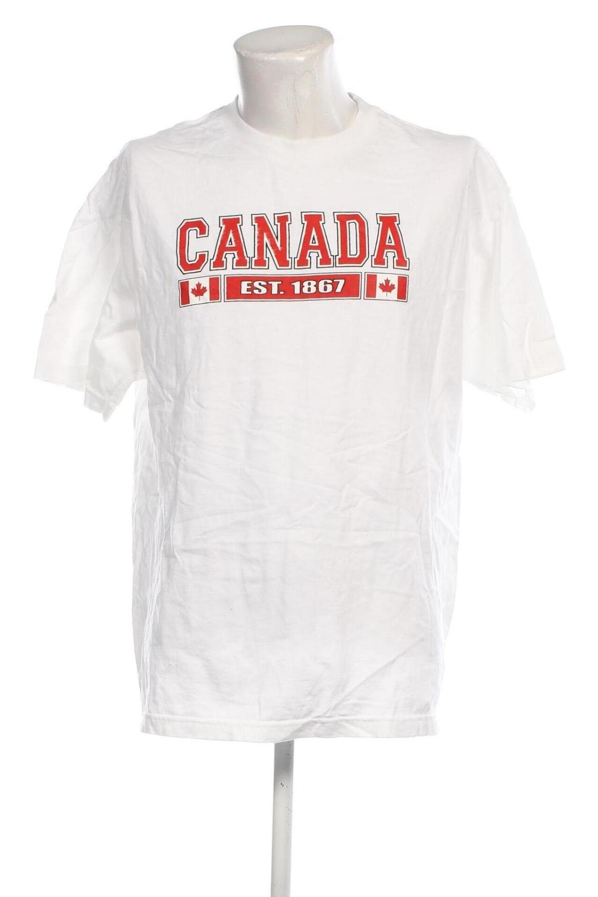 Herren T-Shirt, Größe XL, Farbe Weiß, Preis 9,05 €
