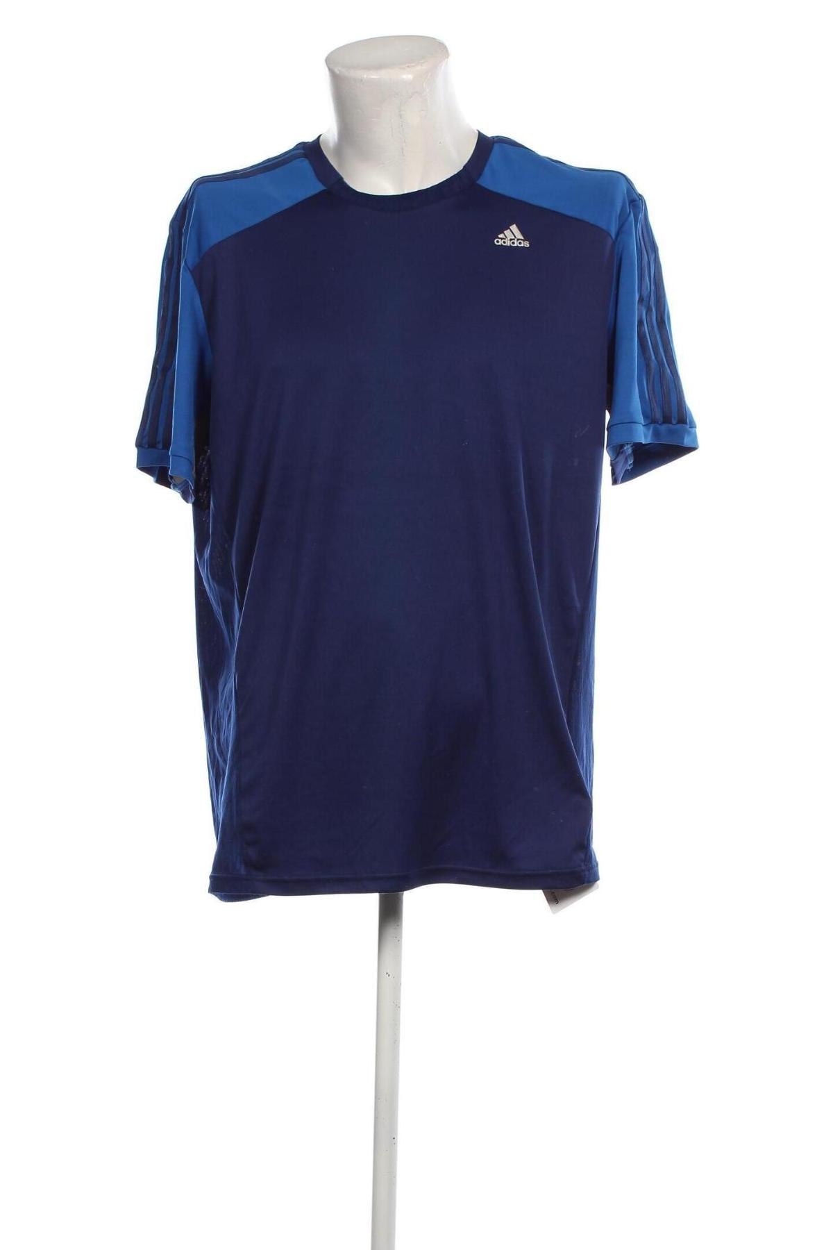 Ανδρικό t-shirt Adidas, Μέγεθος XL, Χρώμα Μπλέ, Τιμή 16,70 €