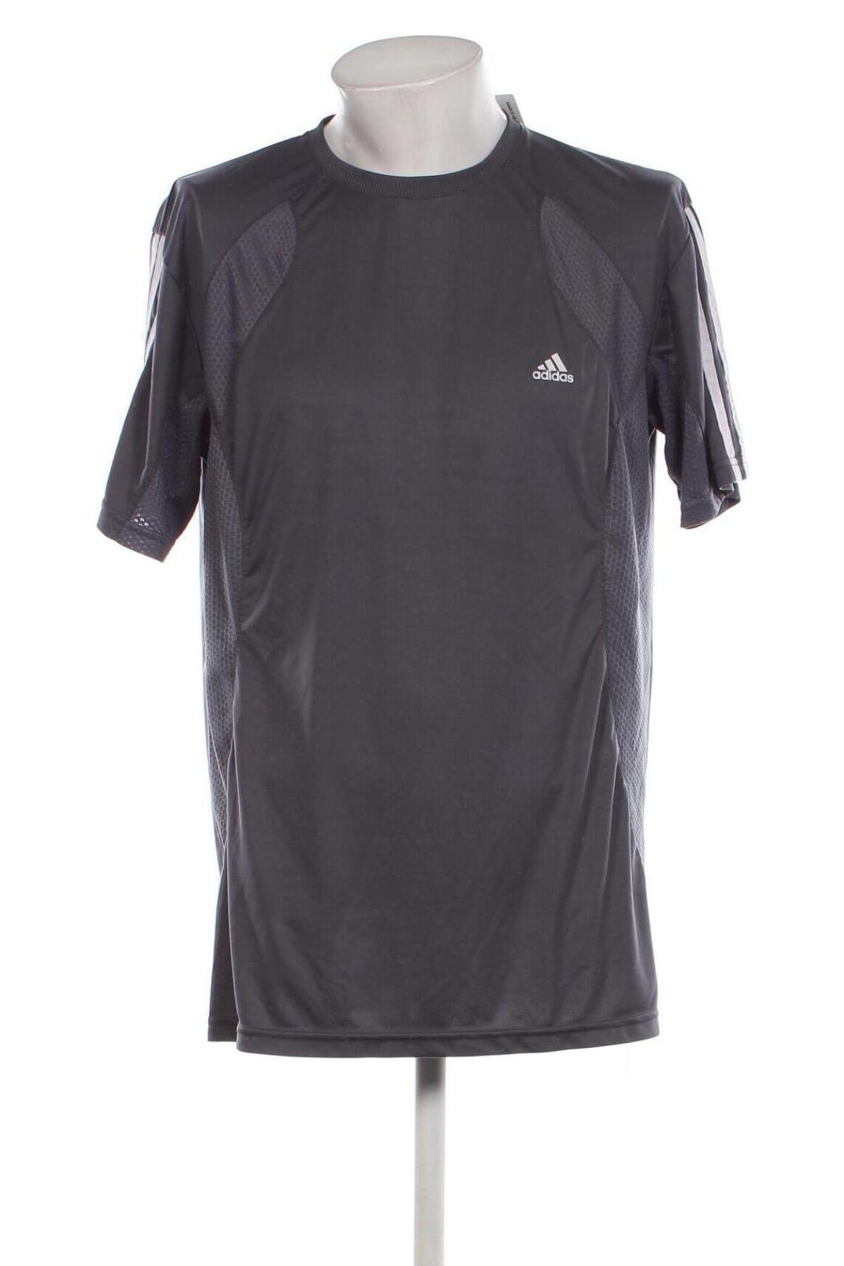 Herren T-Shirt Adidas, Größe 3XL, Farbe Grau, Preis € 18,79