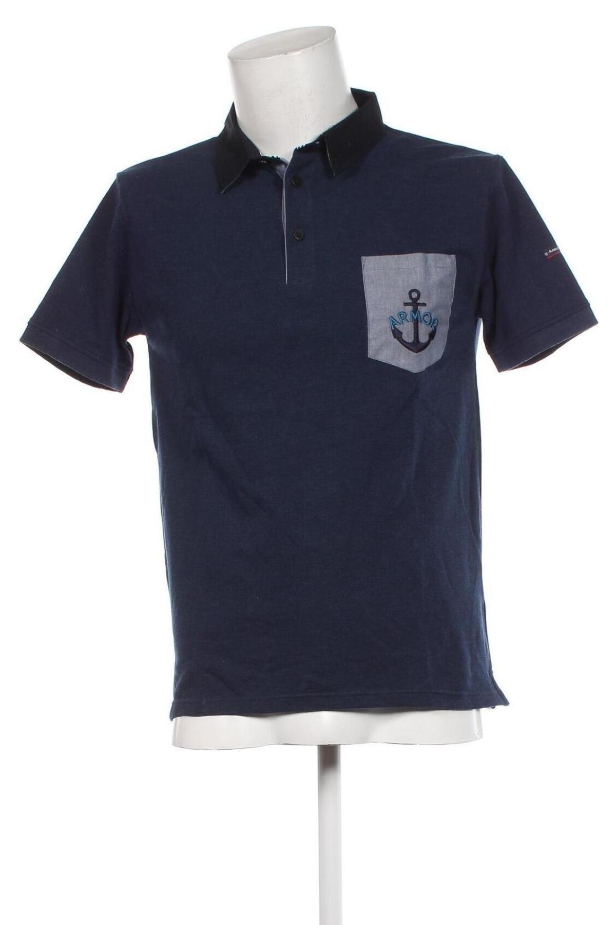 Herren T-Shirt Armor-Lux, Größe M, Farbe Blau, Preis € 28,87