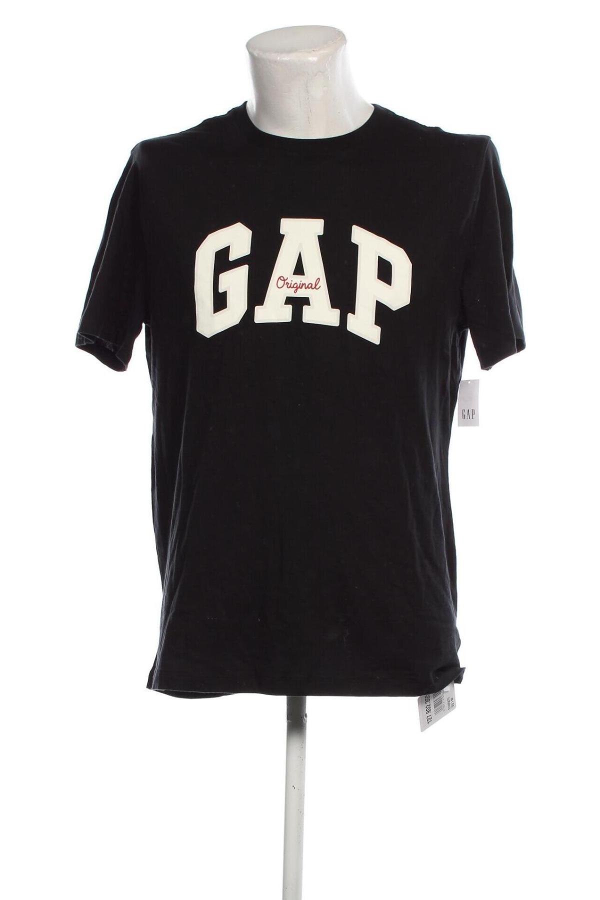 Herren T-Shirt Gap, Größe L, Farbe Schwarz, Preis 20,62 €