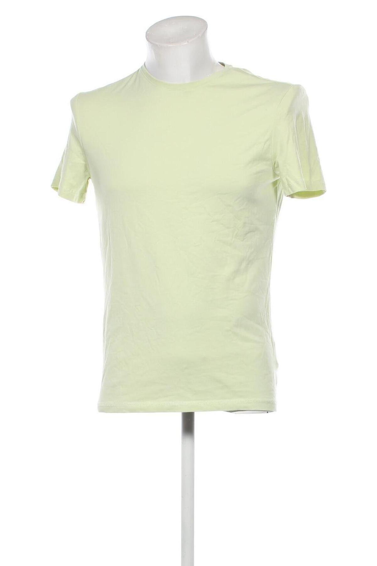 Męski T-shirt H&M, Rozmiar M, Kolor Zielony, Cena 41,58 zł