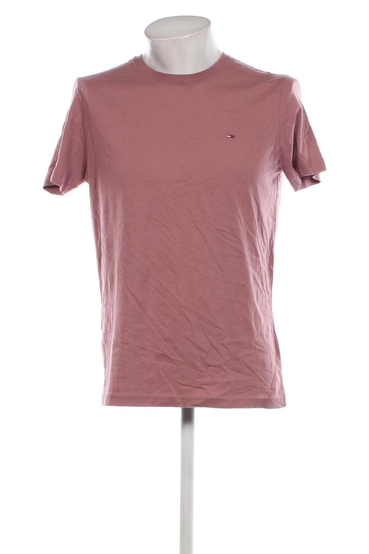Мъжка тениска Hilfiger Denim, Размер L, Цвят Пепел от рози, Цена 34,00 лв.