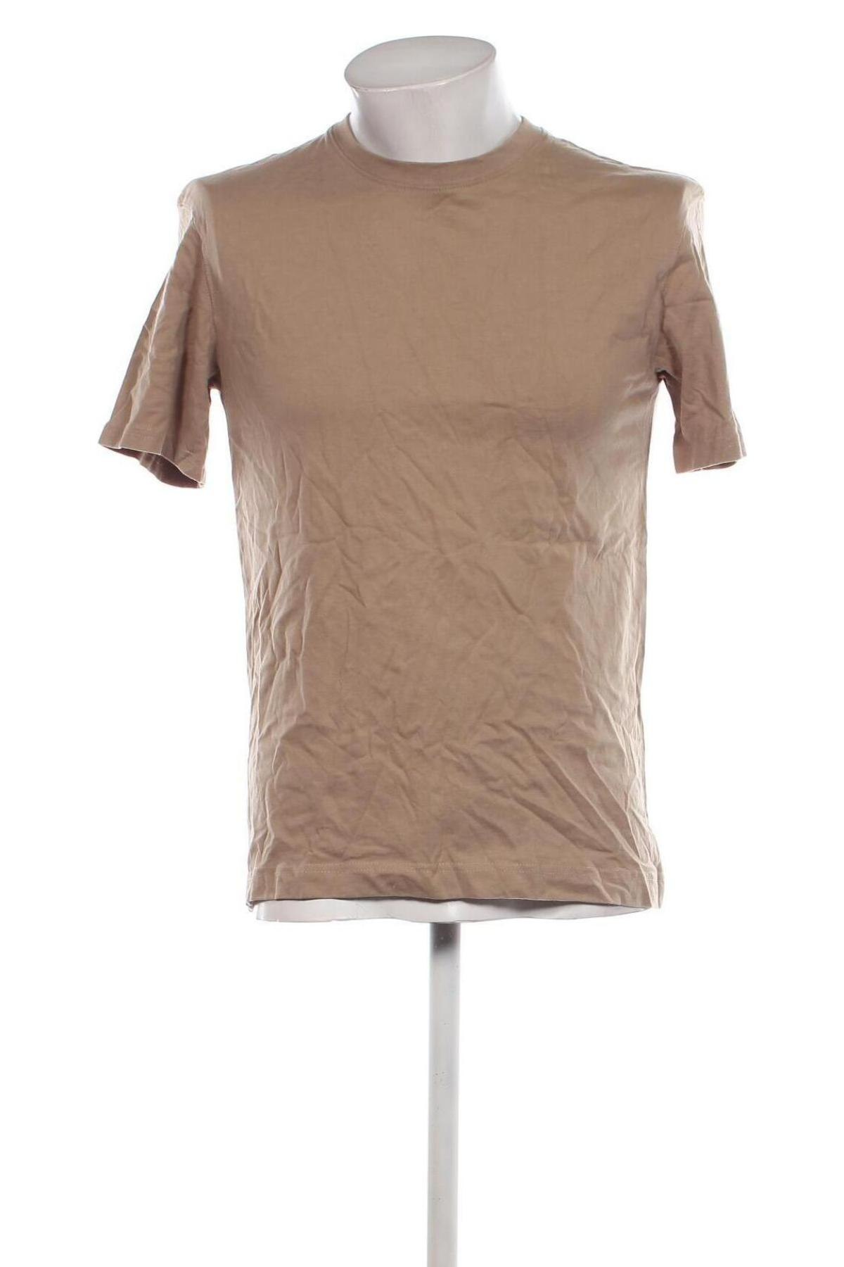Herren T-Shirt Jack & Jones, Größe M, Farbe Beige, Preis 12,53 €
