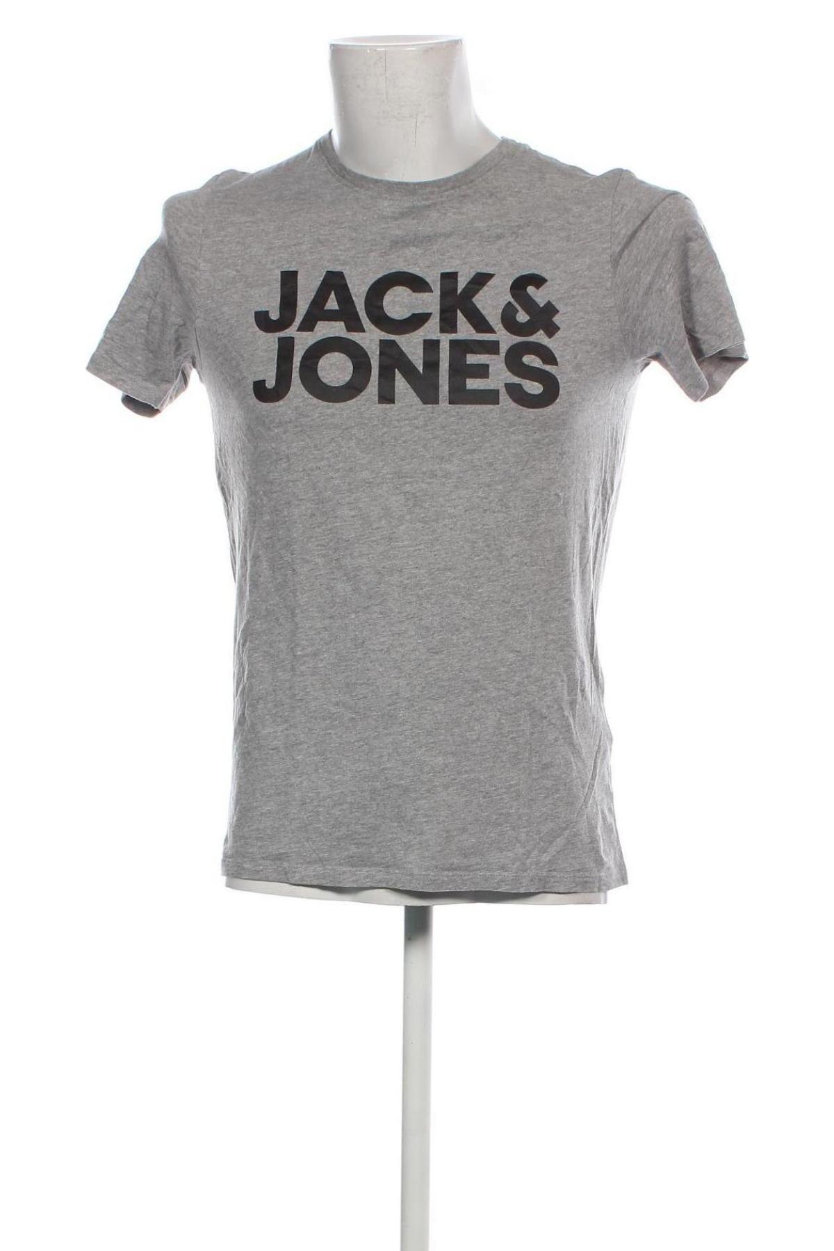 Męski T-shirt Jack & Jones, Rozmiar M, Kolor Szary, Cena 57,57 zł