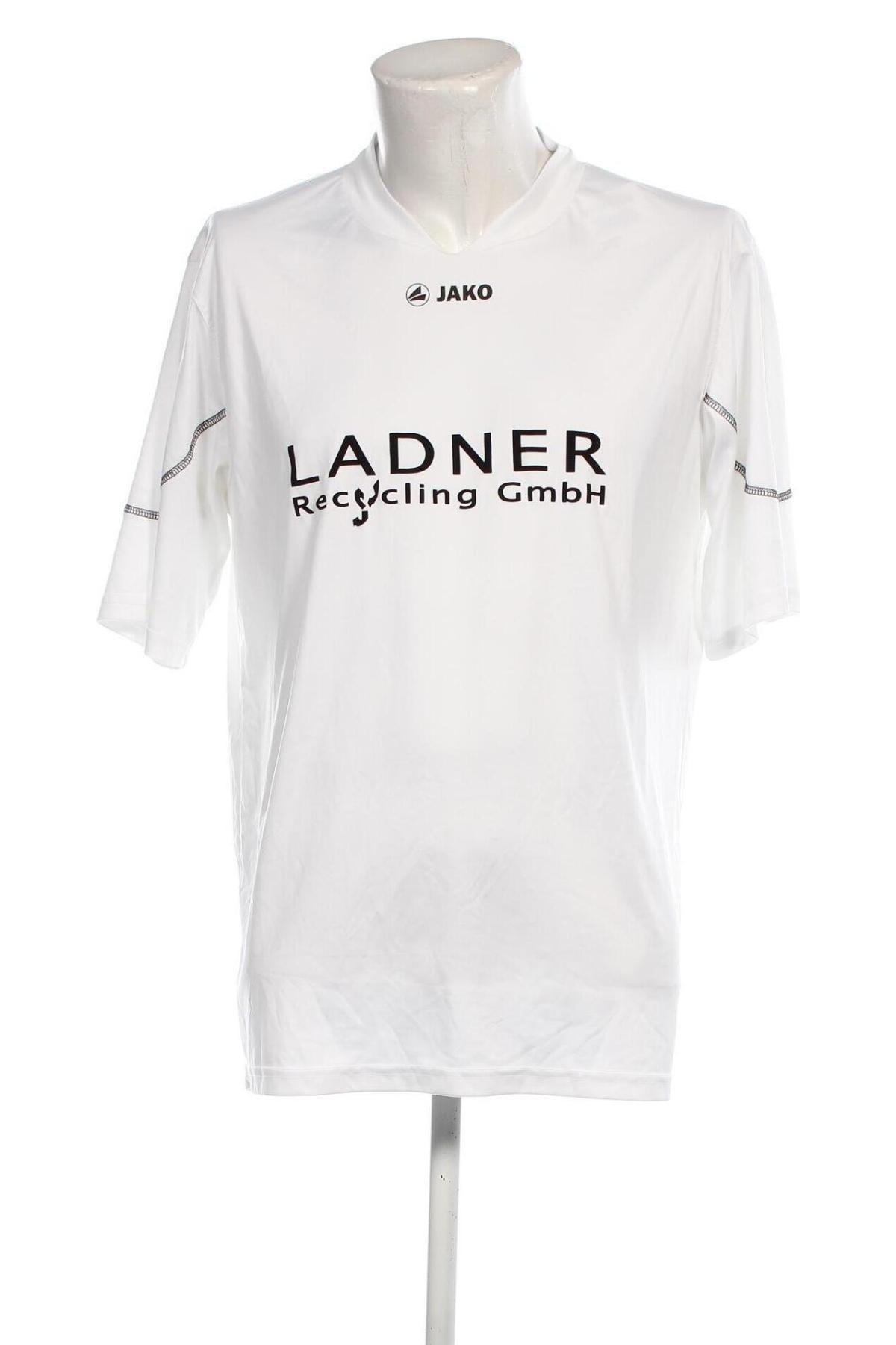 Мъжка тениска Jako, Размер XL, Цвят Бял, Цена 14,40 лв.