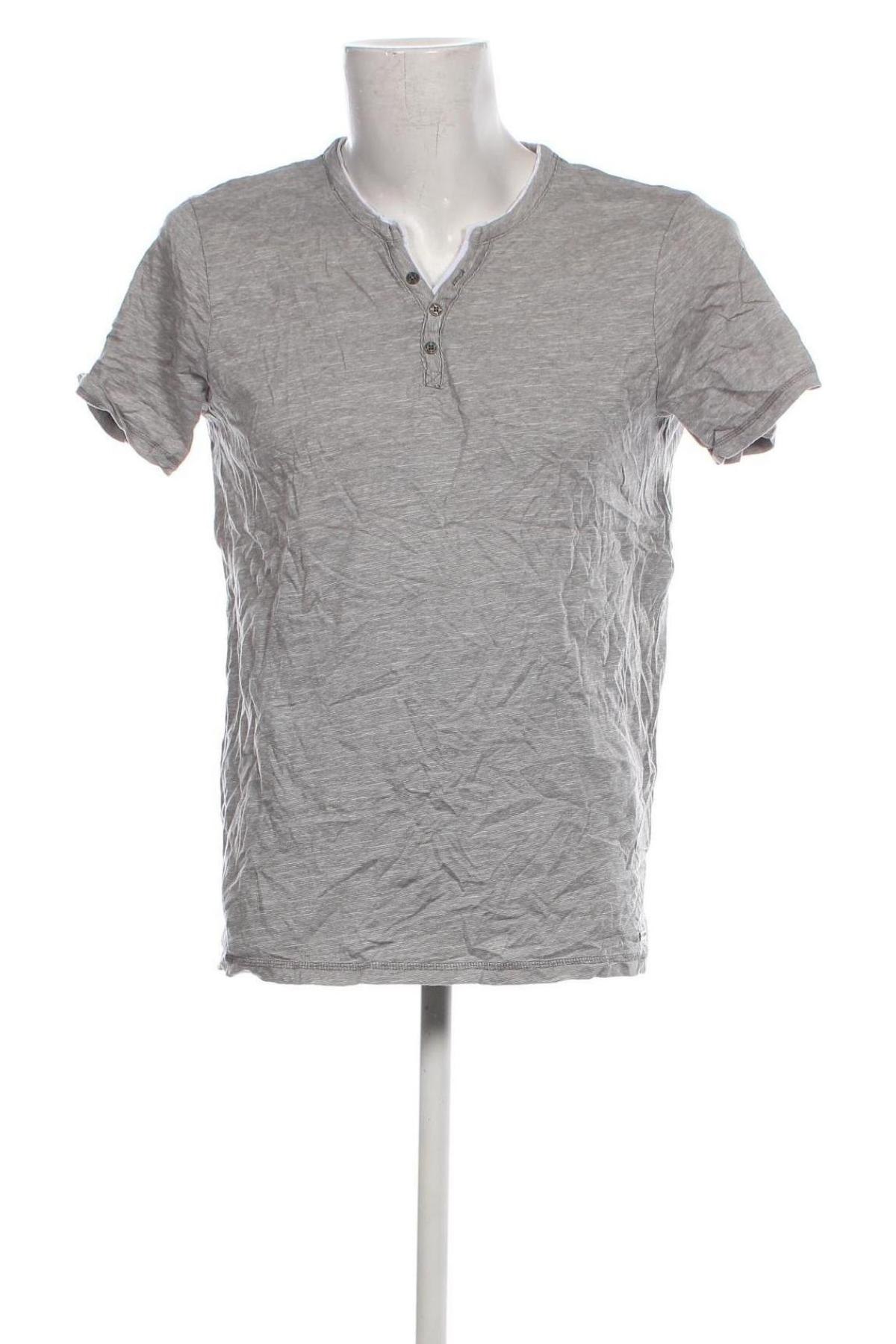 Ανδρικό t-shirt Jean Pascale, Μέγεθος L, Χρώμα Γκρί, Τιμή 7,64 €
