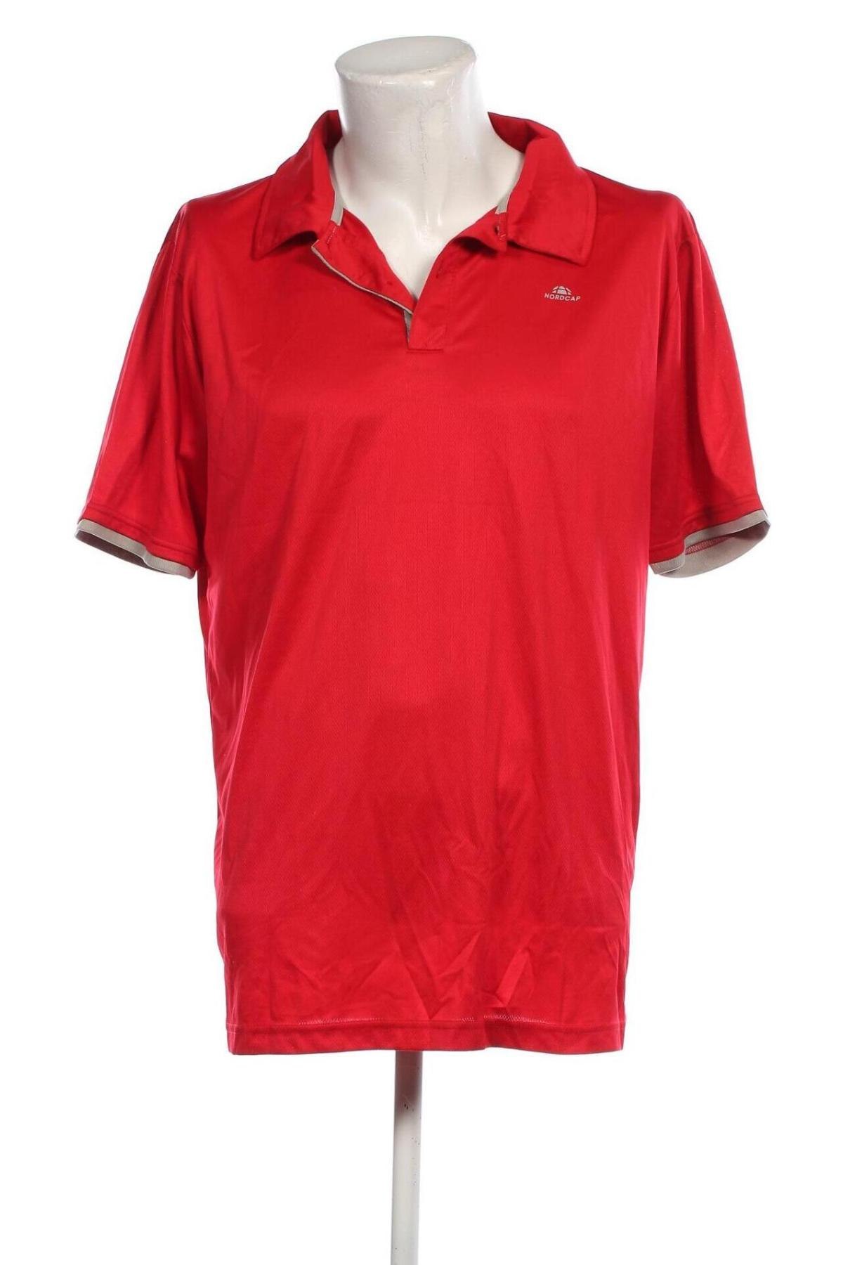 Herren T-Shirt Nordcap, Größe XXL, Farbe Rot, Preis 11,13 €