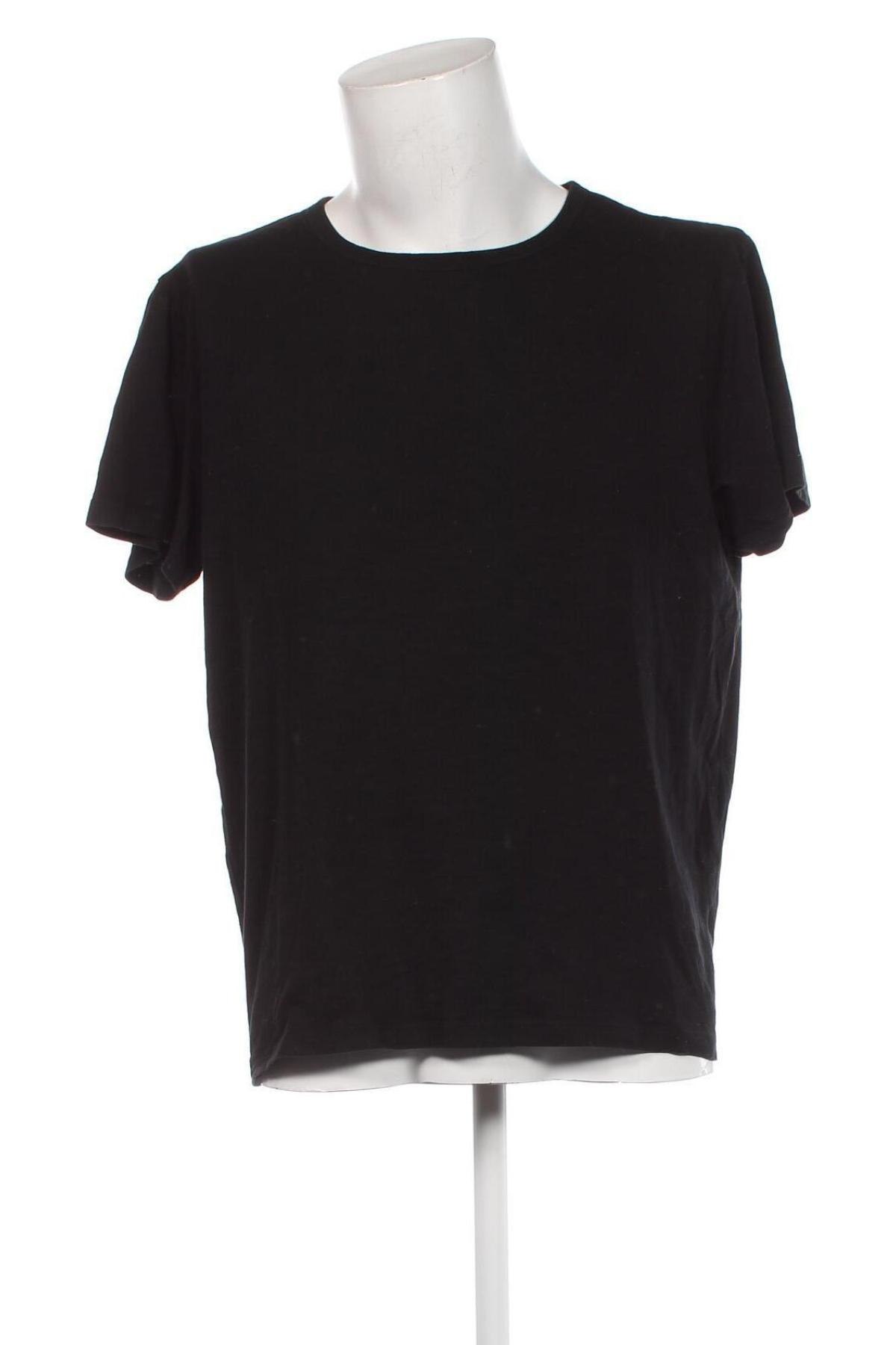 Tricou de bărbați Pull&Bear, Mărime L, Culoare Negru, Preț 34,91 Lei