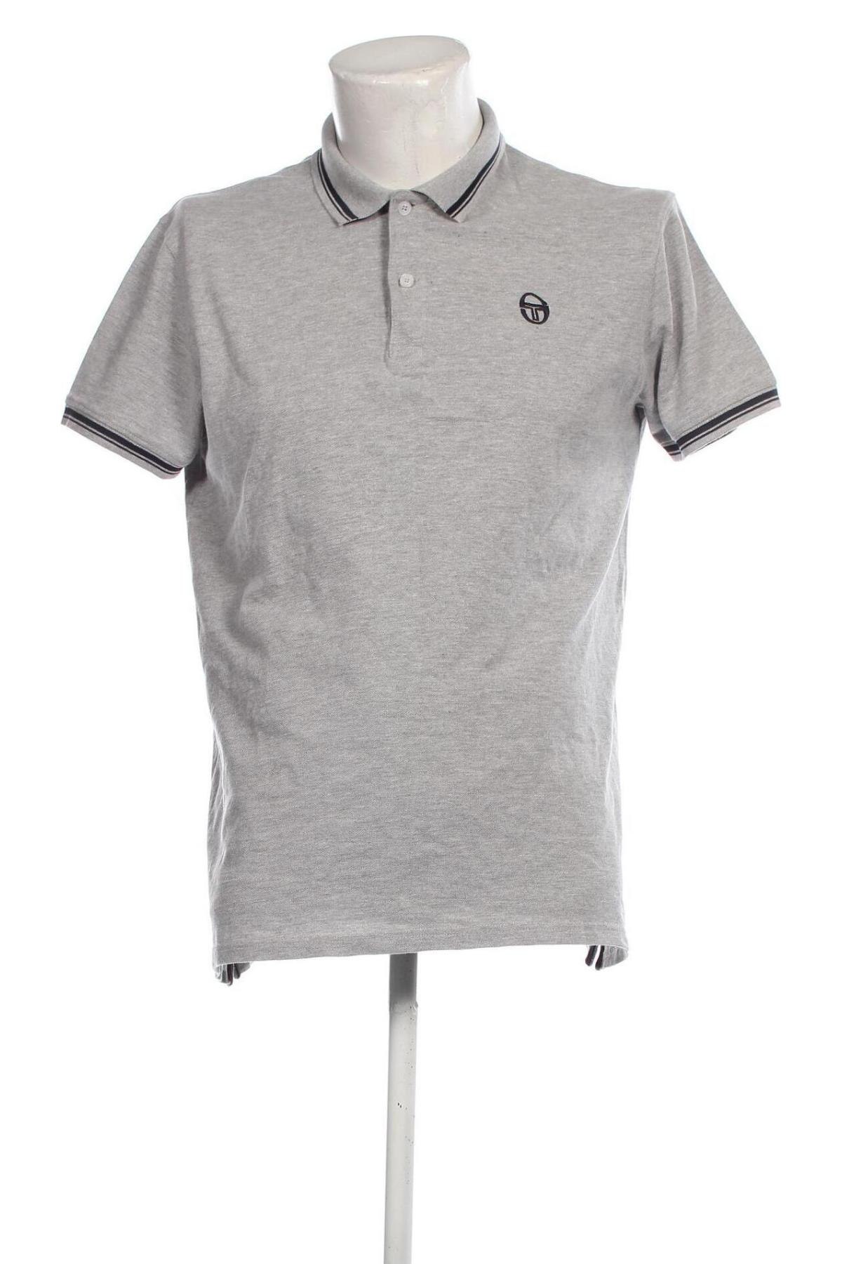 Herren T-Shirt Sergio Tacchini, Größe XL, Farbe Grau, Preis € 23,46