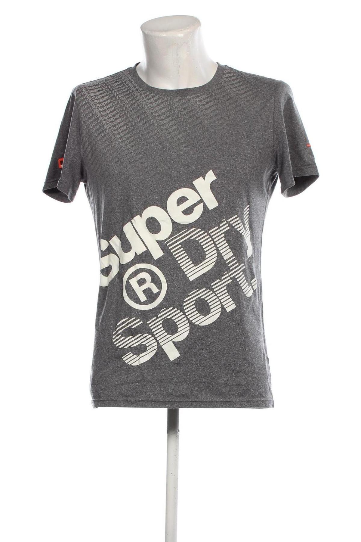 Мъжка тениска Superdry, Размер M, Цвят Сив, Цена 18,00 лв.