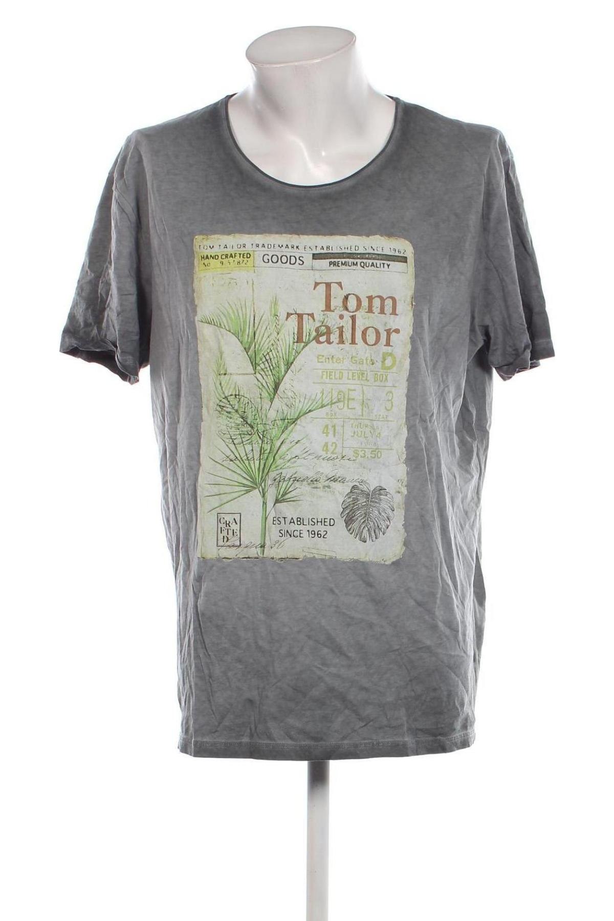 Męski T-shirt Tom Tailor, Rozmiar XXL, Kolor Niebieski, Cena 44,78 zł