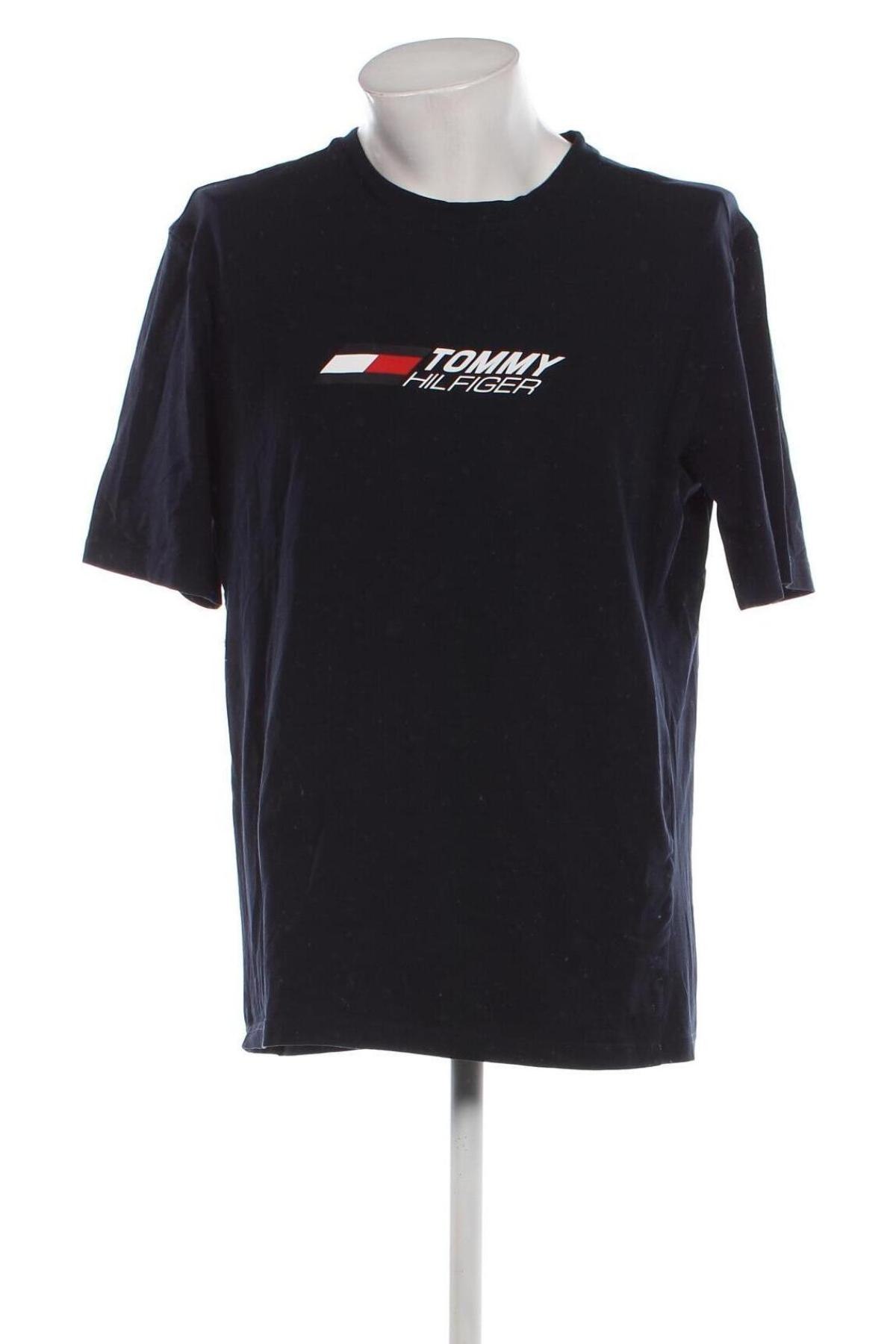 Ανδρικό t-shirt Tommy Hilfiger, Μέγεθος XXL, Χρώμα Μπλέ, Τιμή 23,49 €