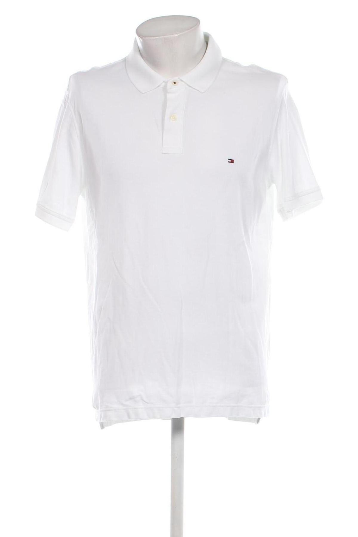 Ανδρικό t-shirt Tommy Hilfiger, Μέγεθος XXL, Χρώμα Λευκό, Τιμή 29,99 €