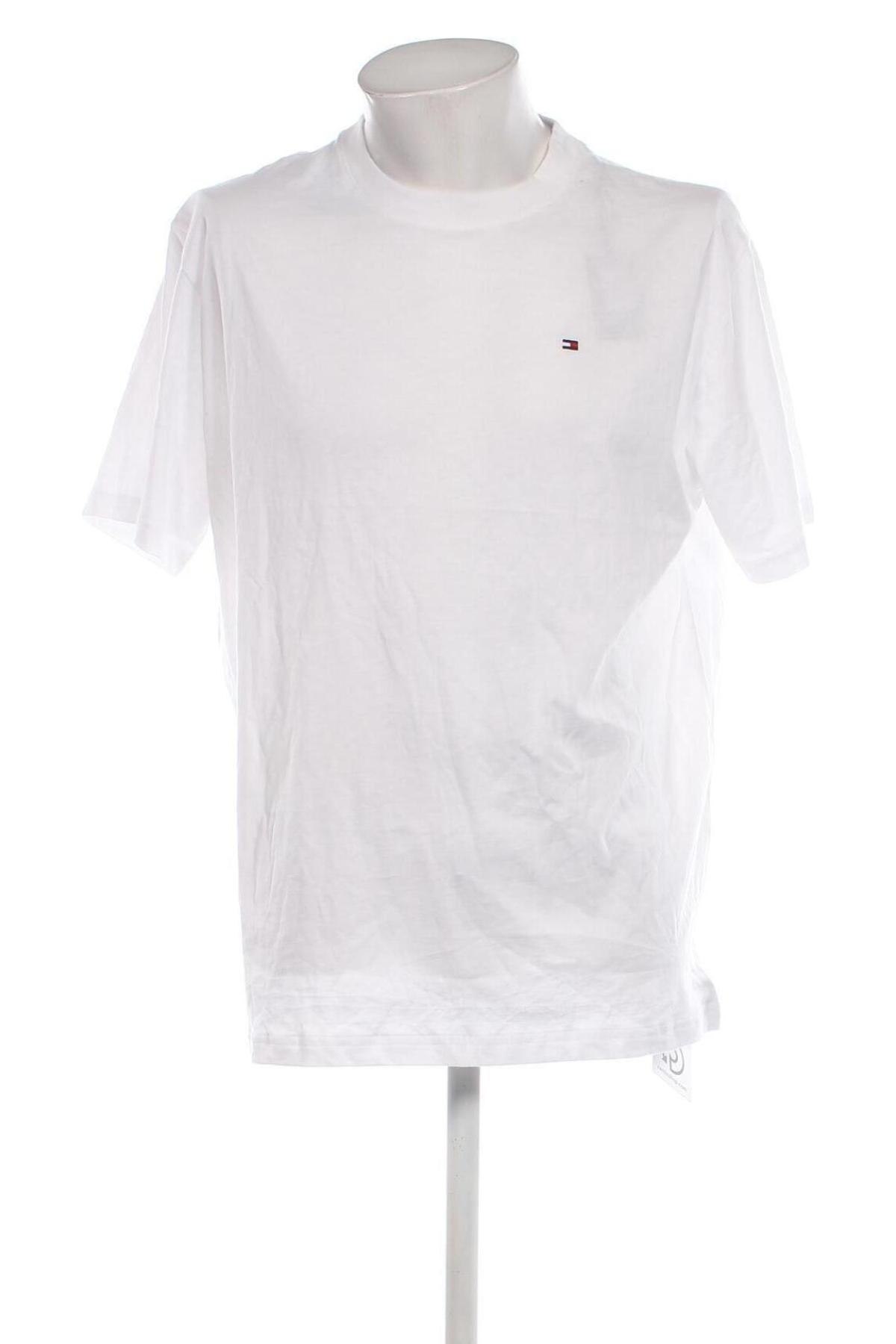 Ανδρικό t-shirt Tommy Hilfiger, Μέγεθος L, Χρώμα Λευκό, Τιμή 50,99 €