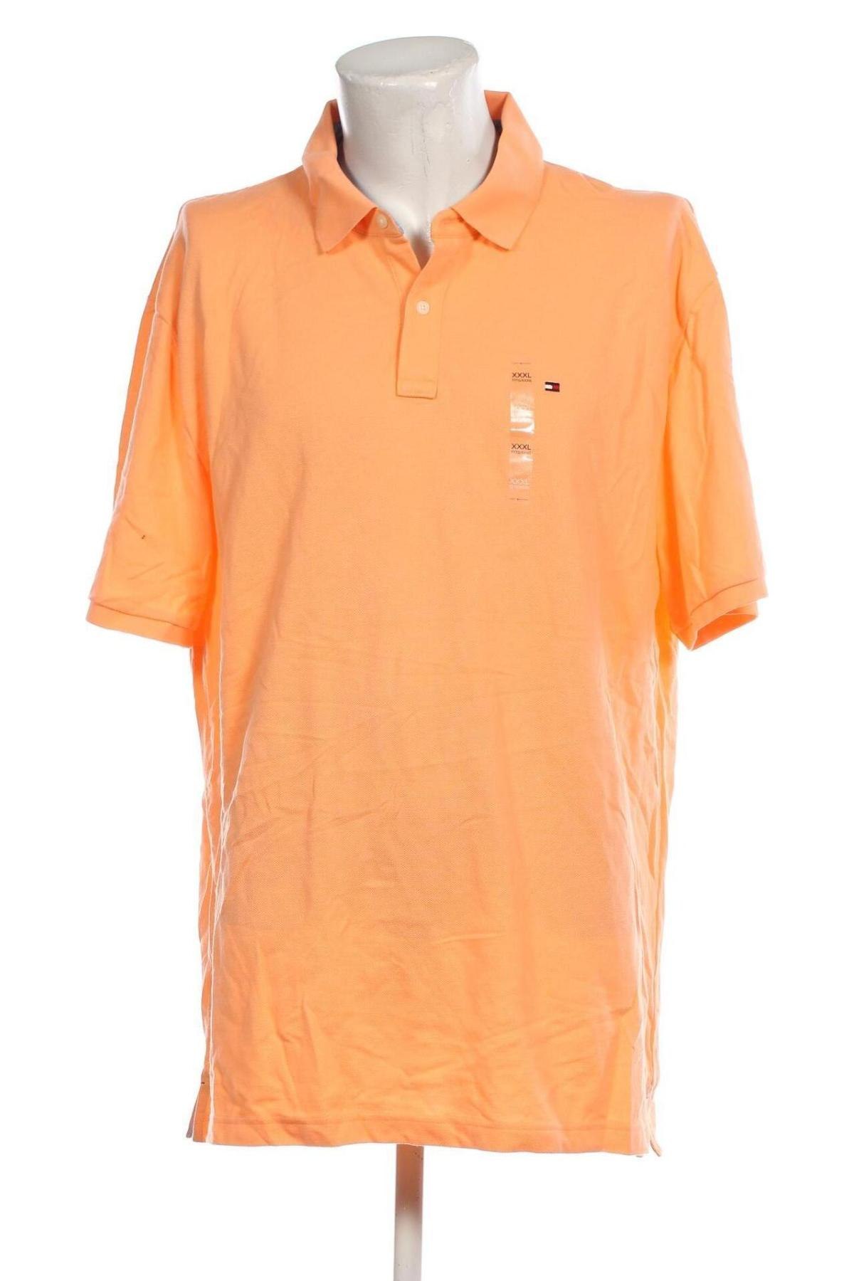Tricou de bărbați Tommy Hilfiger, Mărime 3XL, Culoare Portocaliu, Preț 253,29 Lei