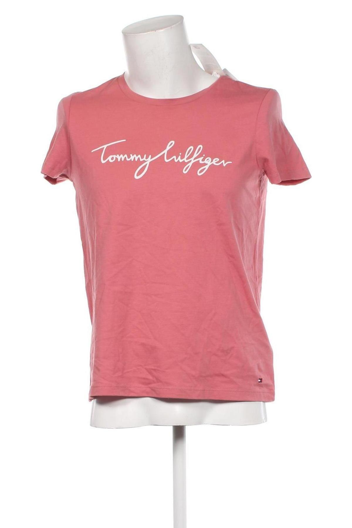 Herren T-Shirt Tommy Hilfiger, Größe L, Farbe Rosa, Preis € 37,99